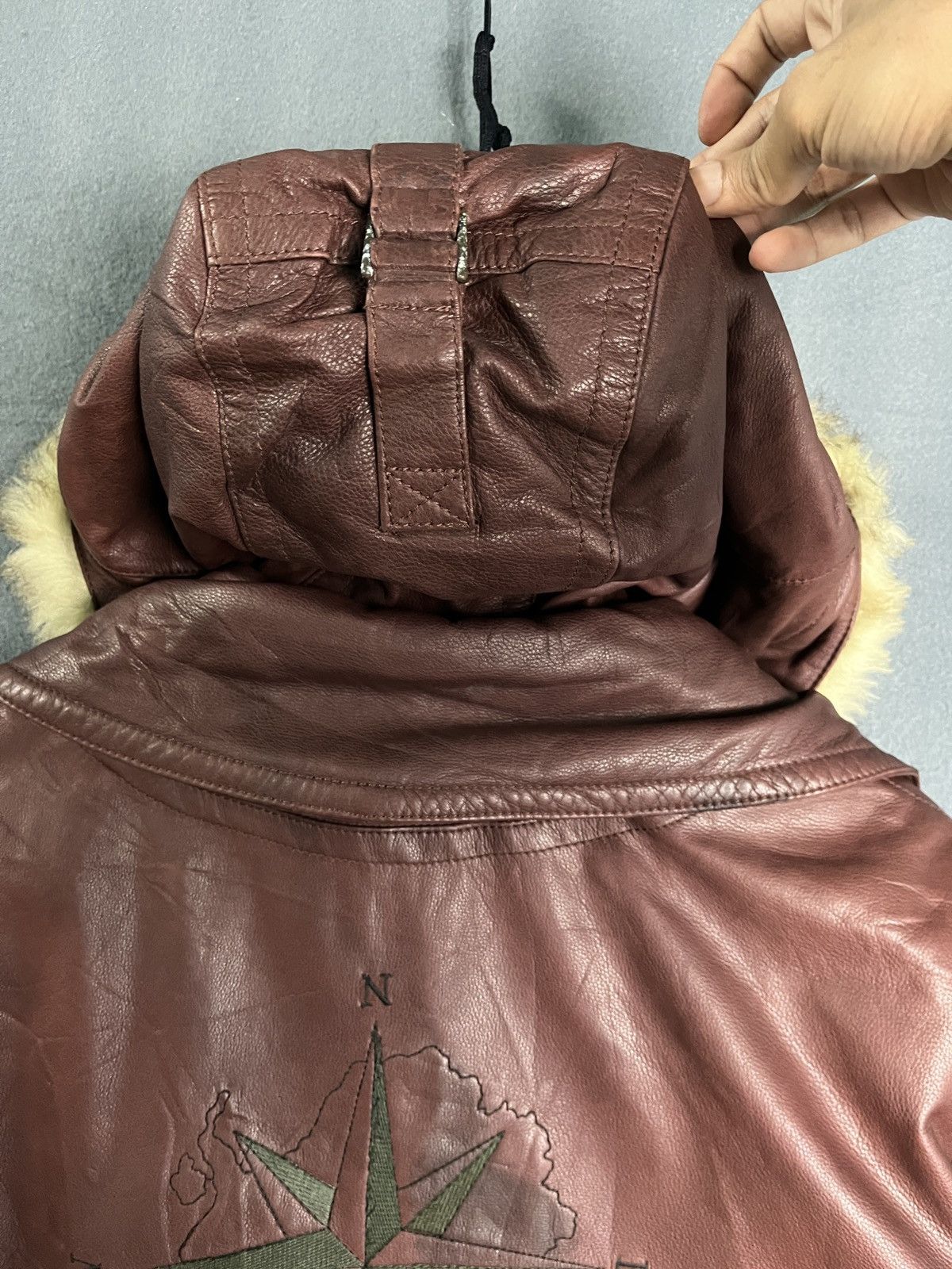 Genuine Leather × Vera Pelle × Vintage Stran Idea Vintage Vera Pelle Made in Italy Size US M / EU 48-50 / 2 - 15 Thumbnail