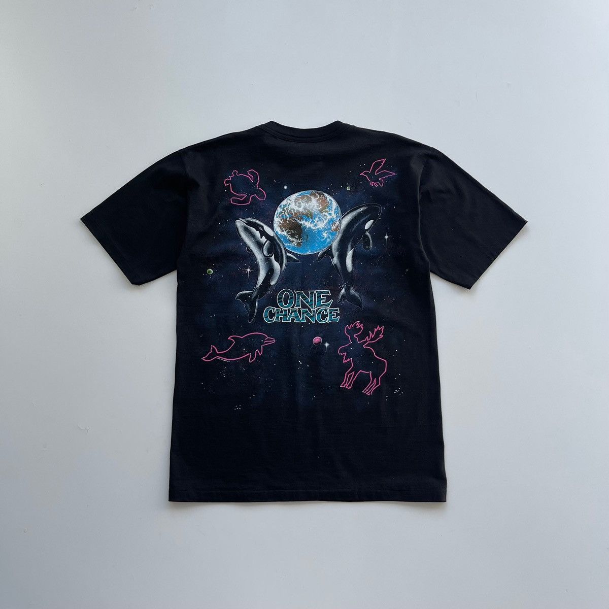 Vintage One Earth One Change 1992 Harlequin All Over Print T-Shirt Size US M / EU 48-50 / 2 - 3 Thumbnail