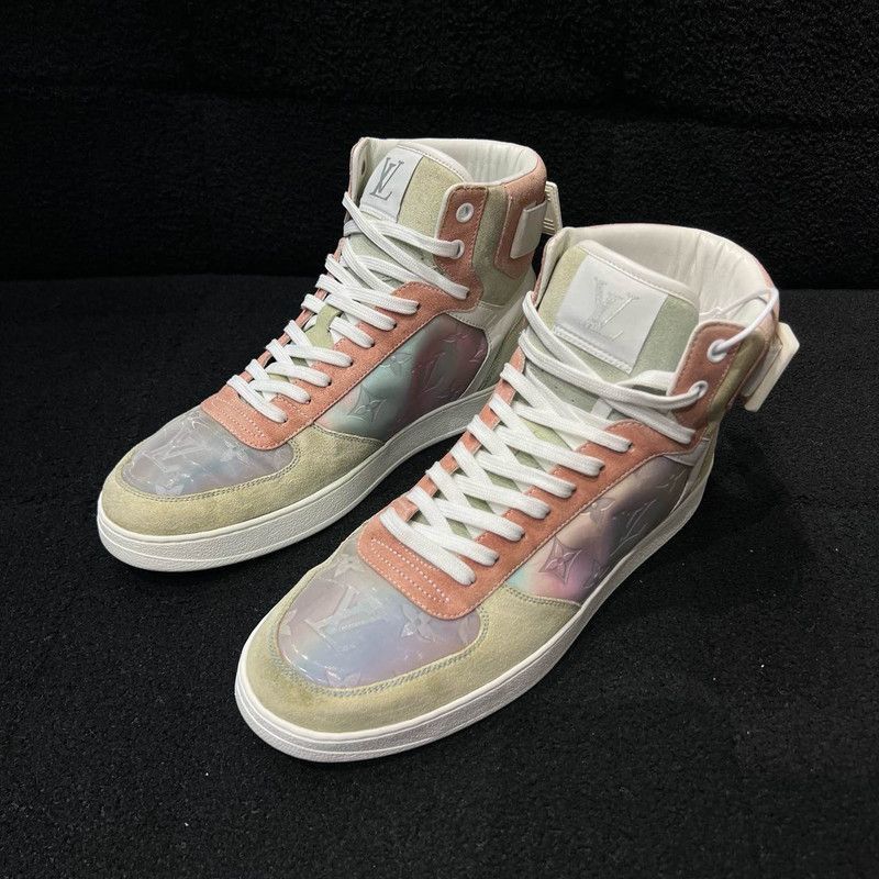 Louis Vuitton Louis Vuitton Laser Gradient High-Top Sneakers - Size US 8.5 / EU 41-42 - 1 Thumbnail