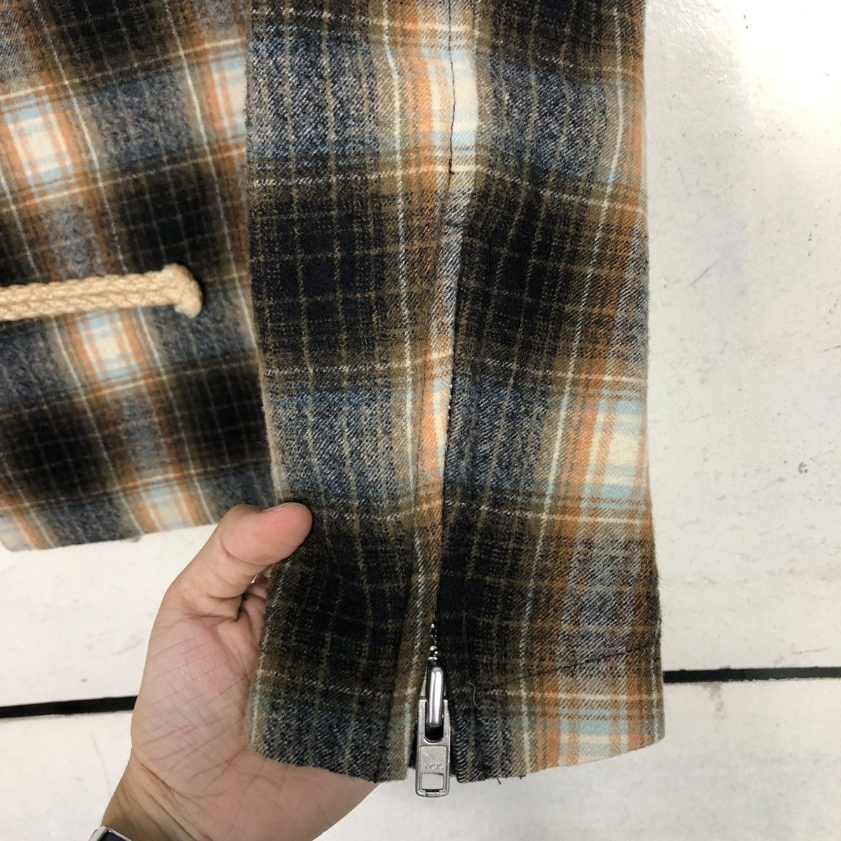 Final Home 🔥VINTAGE WOOL JACKET FINAL HOME ISSEY MIYAKE TARTAN DESIGN Size US XS / EU 42 / 0 - 17 Thumbnail