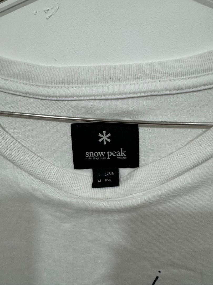 Snow Peak Snow Peak White Tee Size US M / EU 48-50 / 2 - 3 Thumbnail