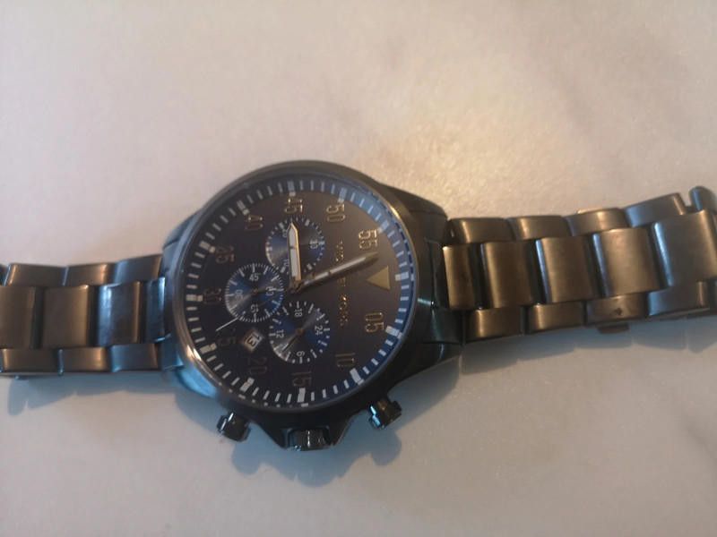 Michael Kors Michael kors navy dial black stainless steel bracelet watch Size ONE SIZE - 8 Thumbnail
