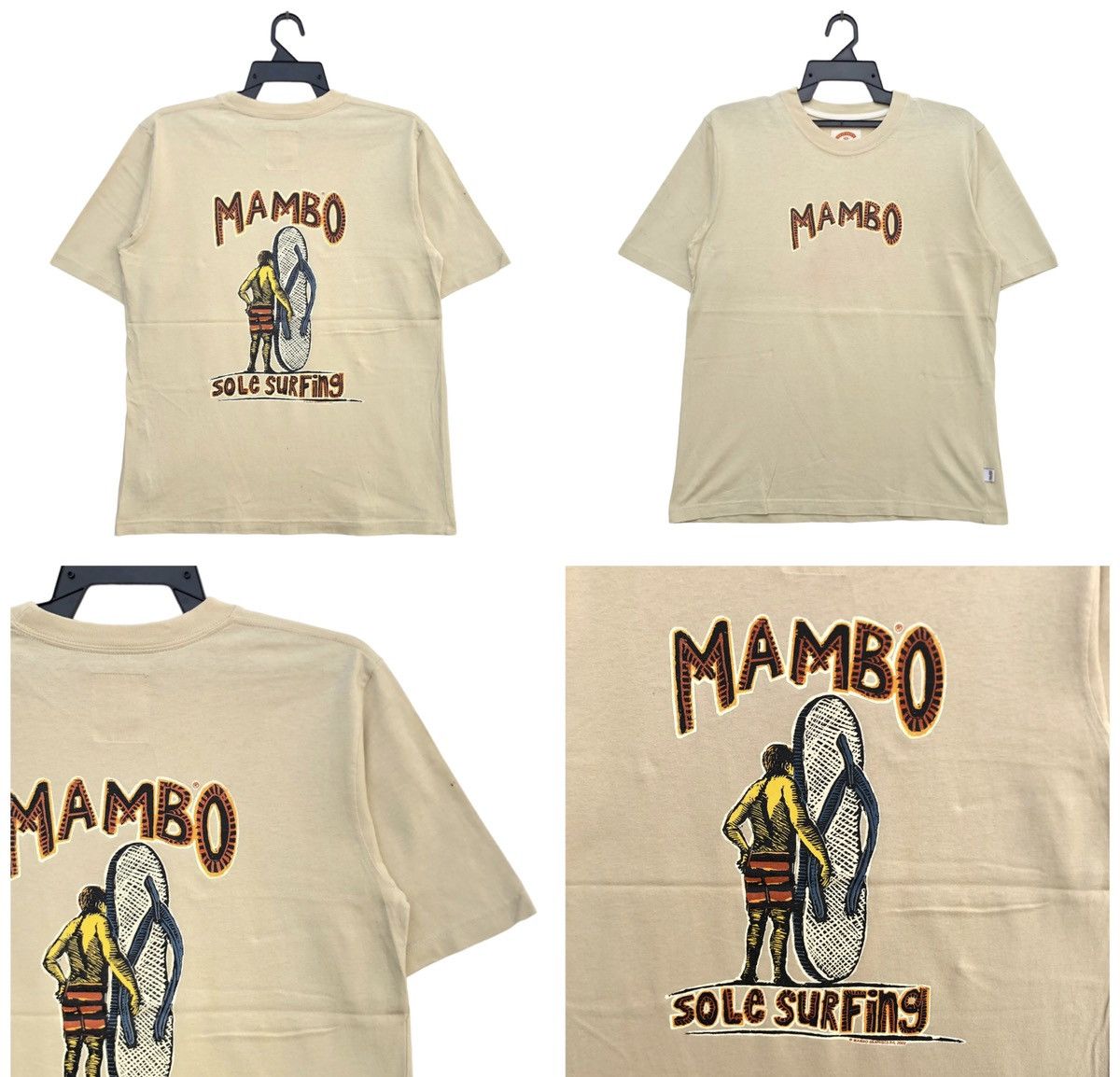 Mambo Vintage 2002 Sole Surfing by Mambo Big Logo T-shirt Size US S / EU 44-46 / 1 - 1 Thumbnail