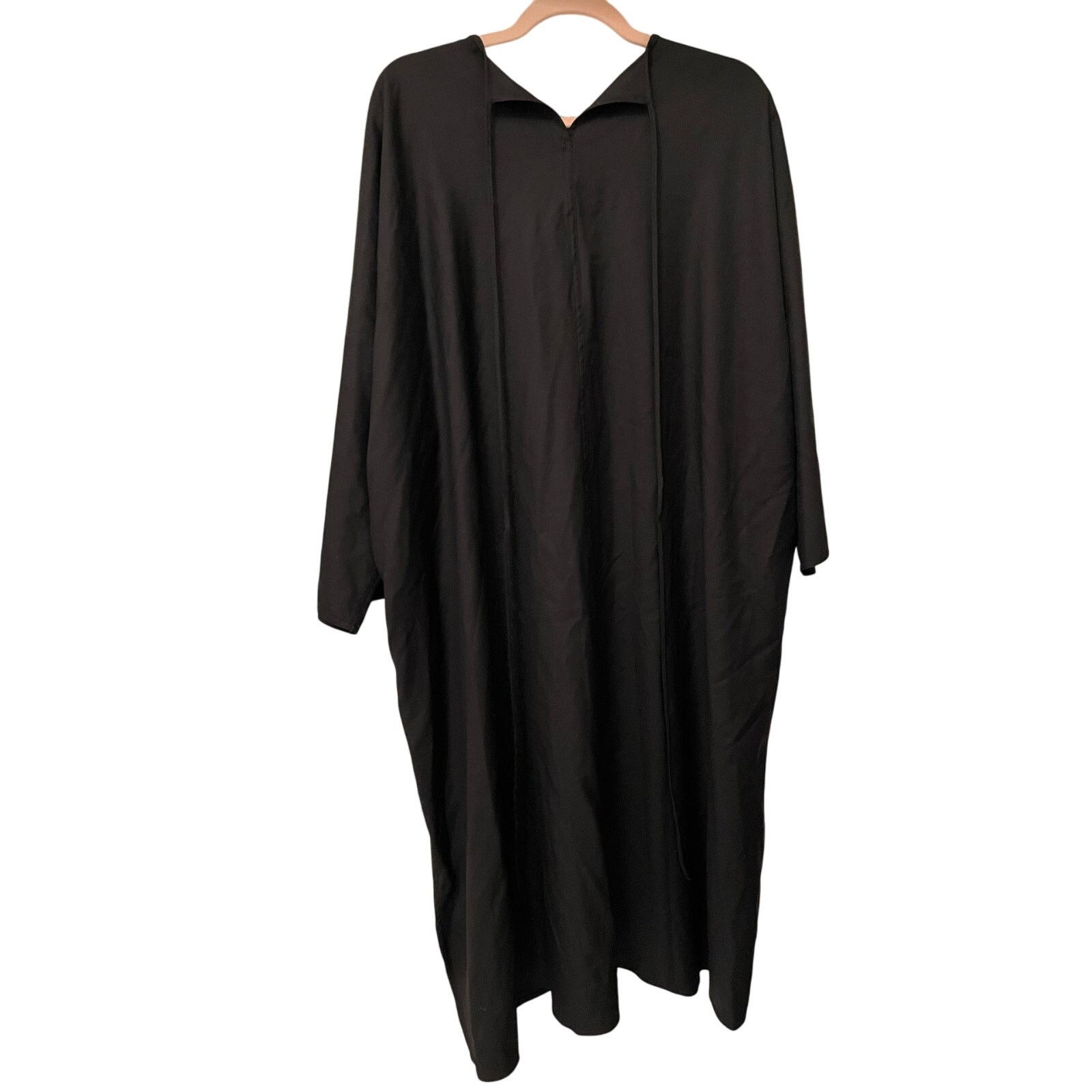 SOFIE D'HOORE Sofie D’Hoore, Black Oversized Cocoon Dress, NWT, Size 40 Size M / US 6-8 / IT 42-44 - 2 Thumbnail