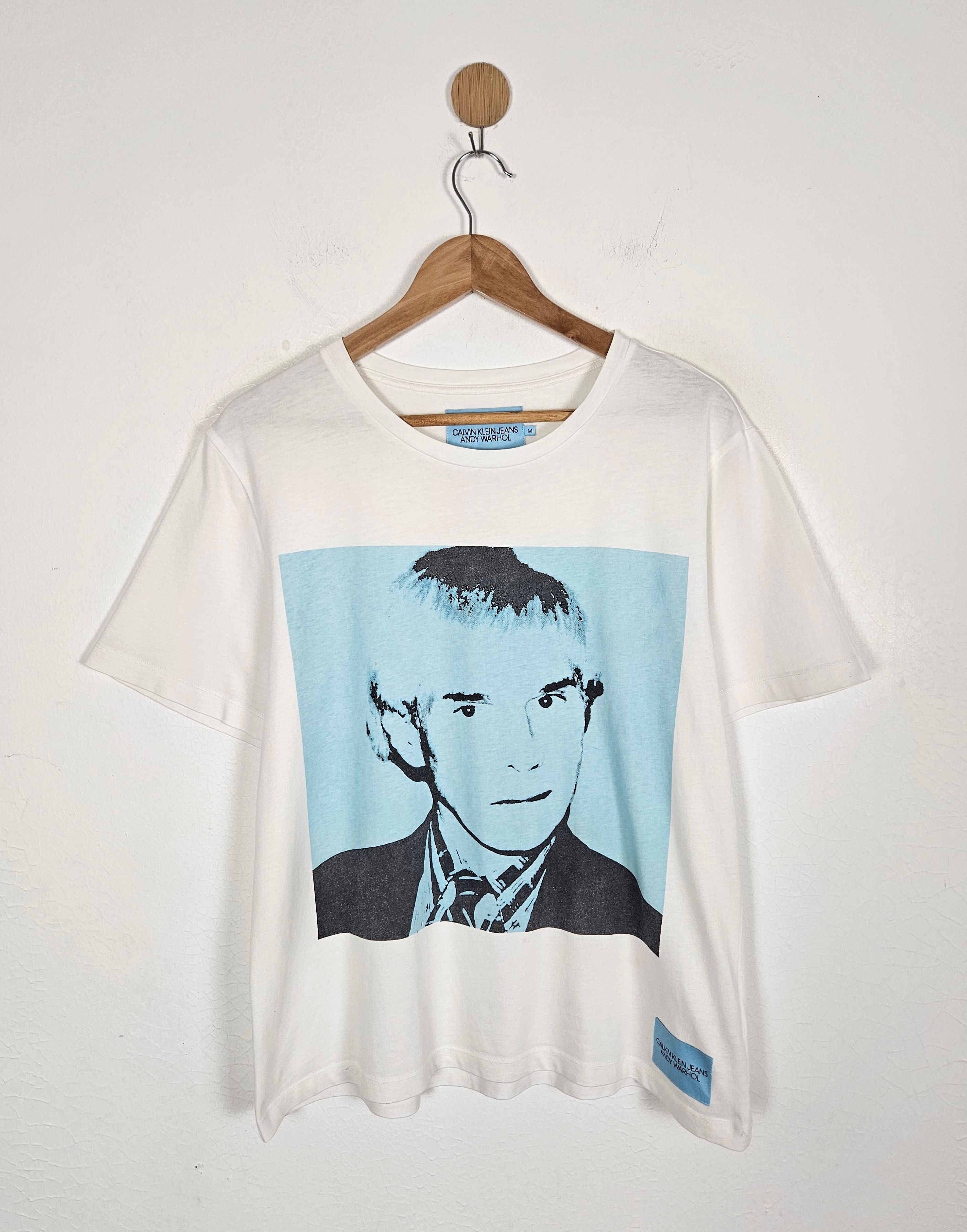 Andy Warhol Vintage Calvin Klein x Andy Warhol potrait Tees Size US M / EU 48-50 / 2 - 1 Thumbnail