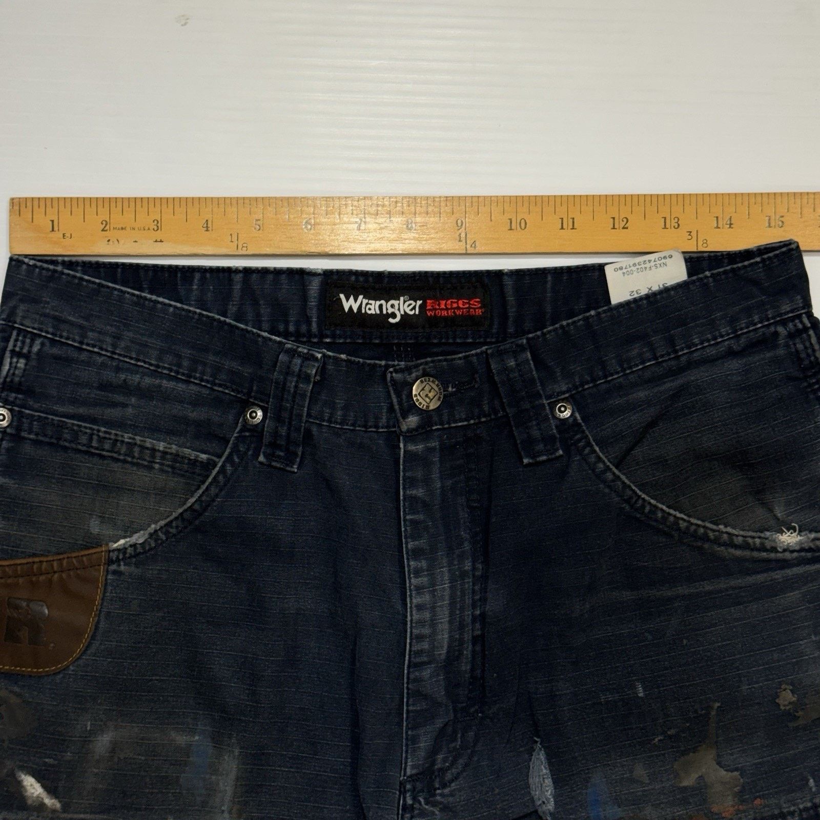 Wrangler Wrangler Riggs Workwear Ranger Relaxed Fit Black Men 31x32 Size US 31 - 5 Thumbnail