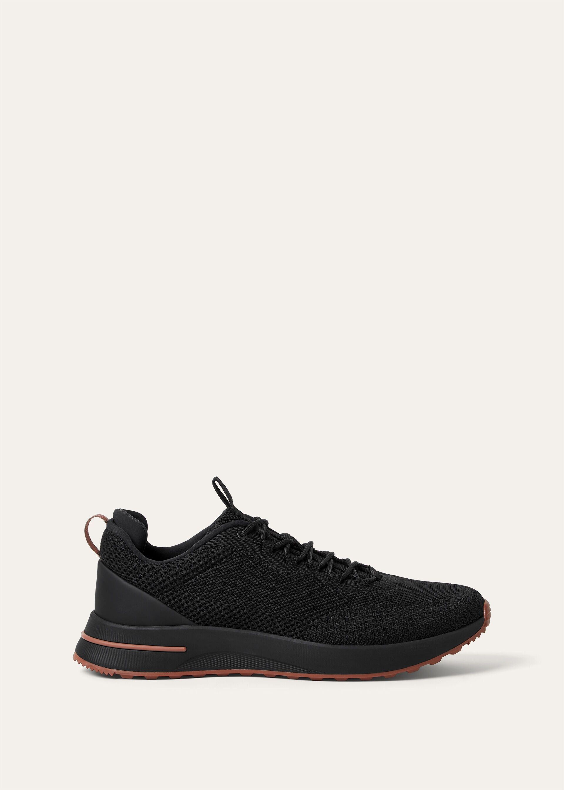 Loro Piana os11x0226 FAQ3328 Week End Walk Low-Top Sneakers in Black Size US 11 / EU 44 - 1 Thumbnail
