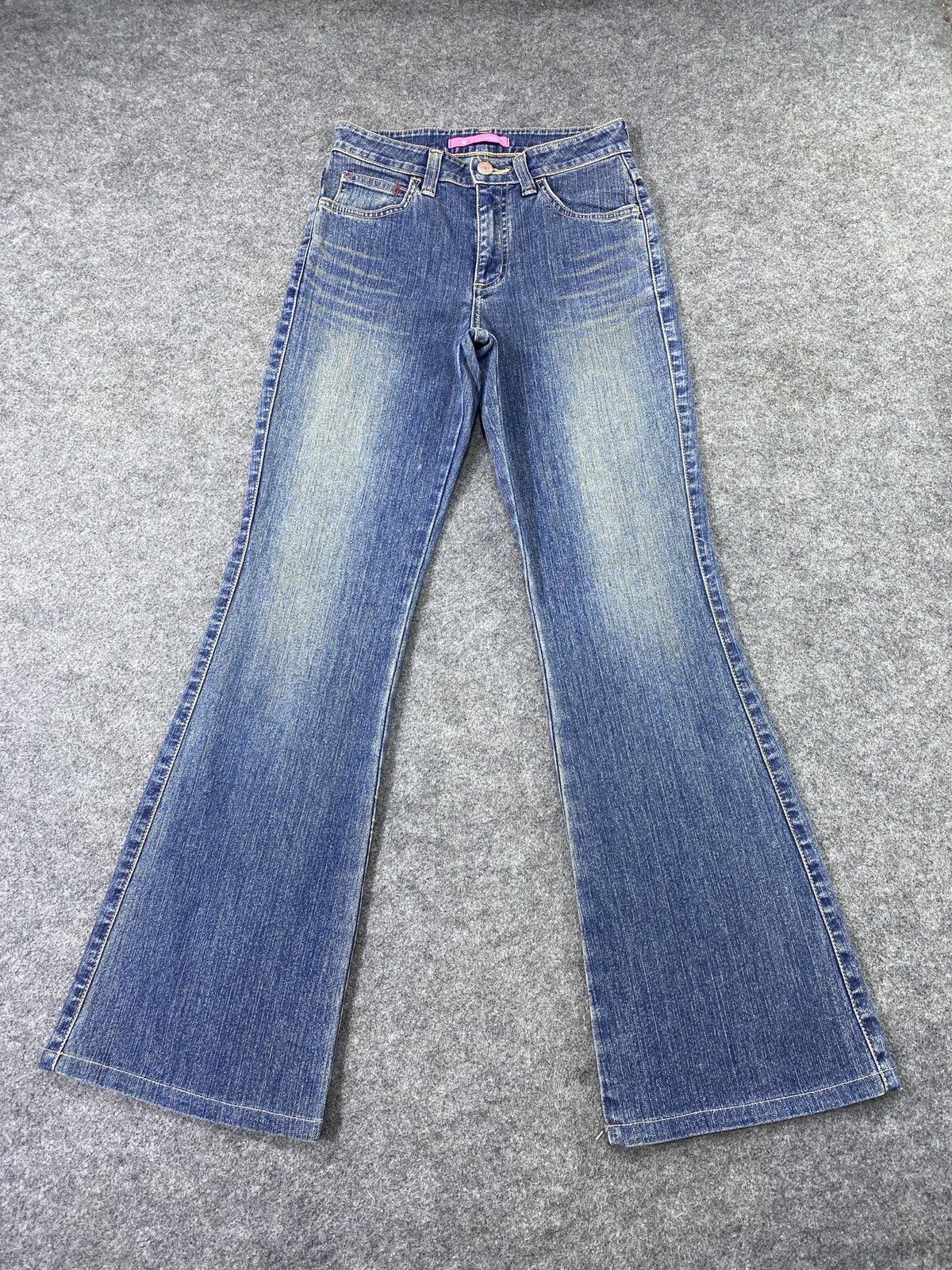 Japanese Brand Japanese Brand C-Seventeen Flare Jeans - J1103 Size 25" / US 0 / IT 36 - 2 Thumbnail