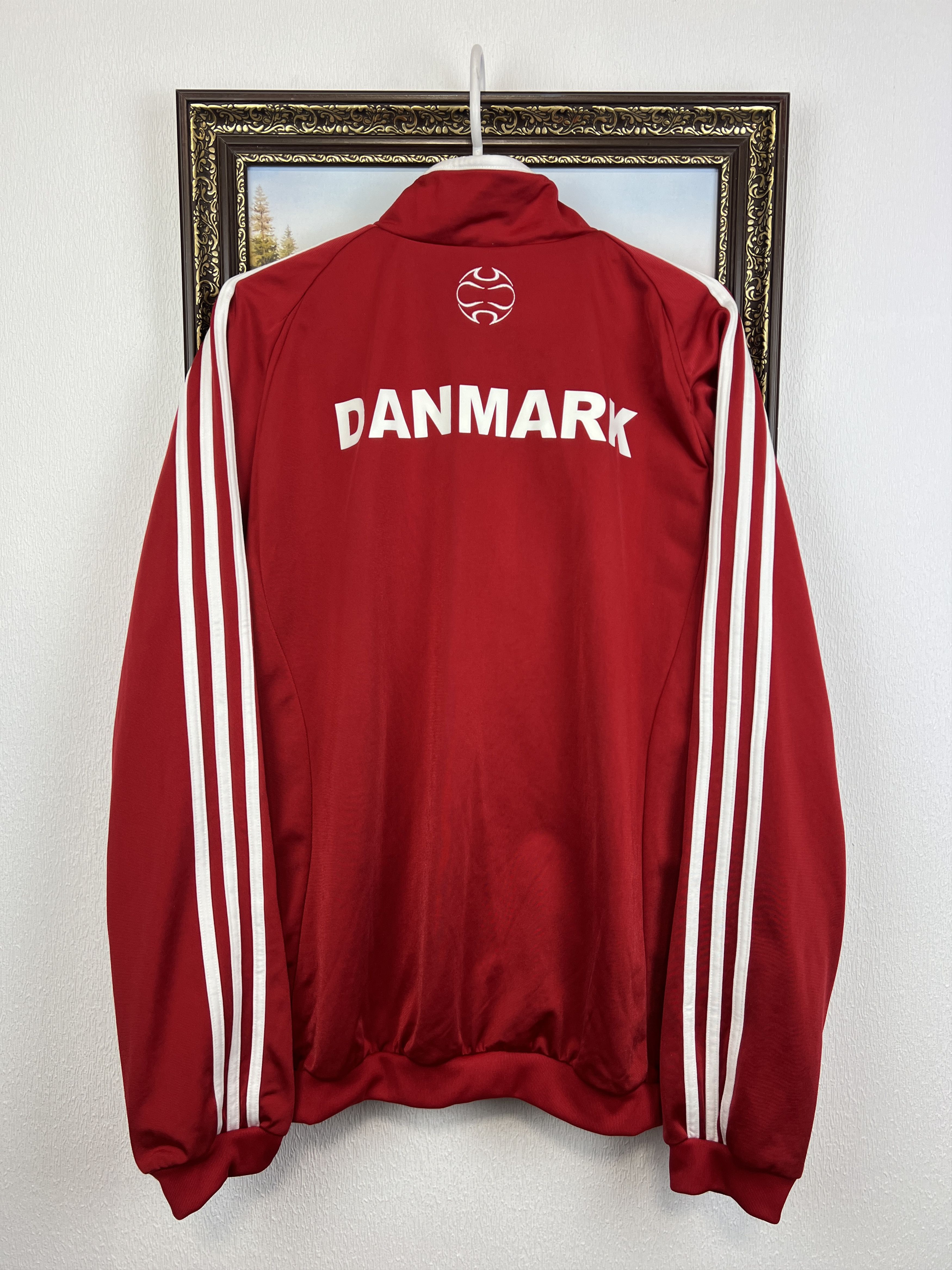Adidas Vintage Adidas Denmark Football Suit Soccer Jacket Pants Set Size US M / EU 48-50 / 2 - 9 Thumbnail