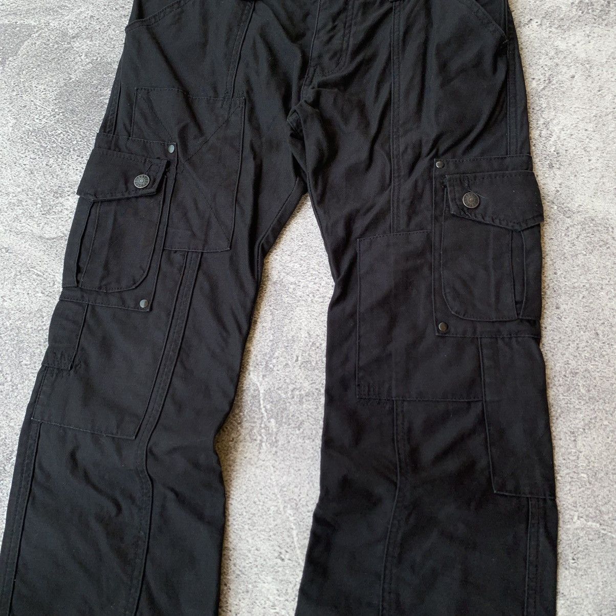 CIVARIZE CIVRIZE patchwork Cargo Flare Jeans Size US 30 / EU 46 - 4 Thumbnail