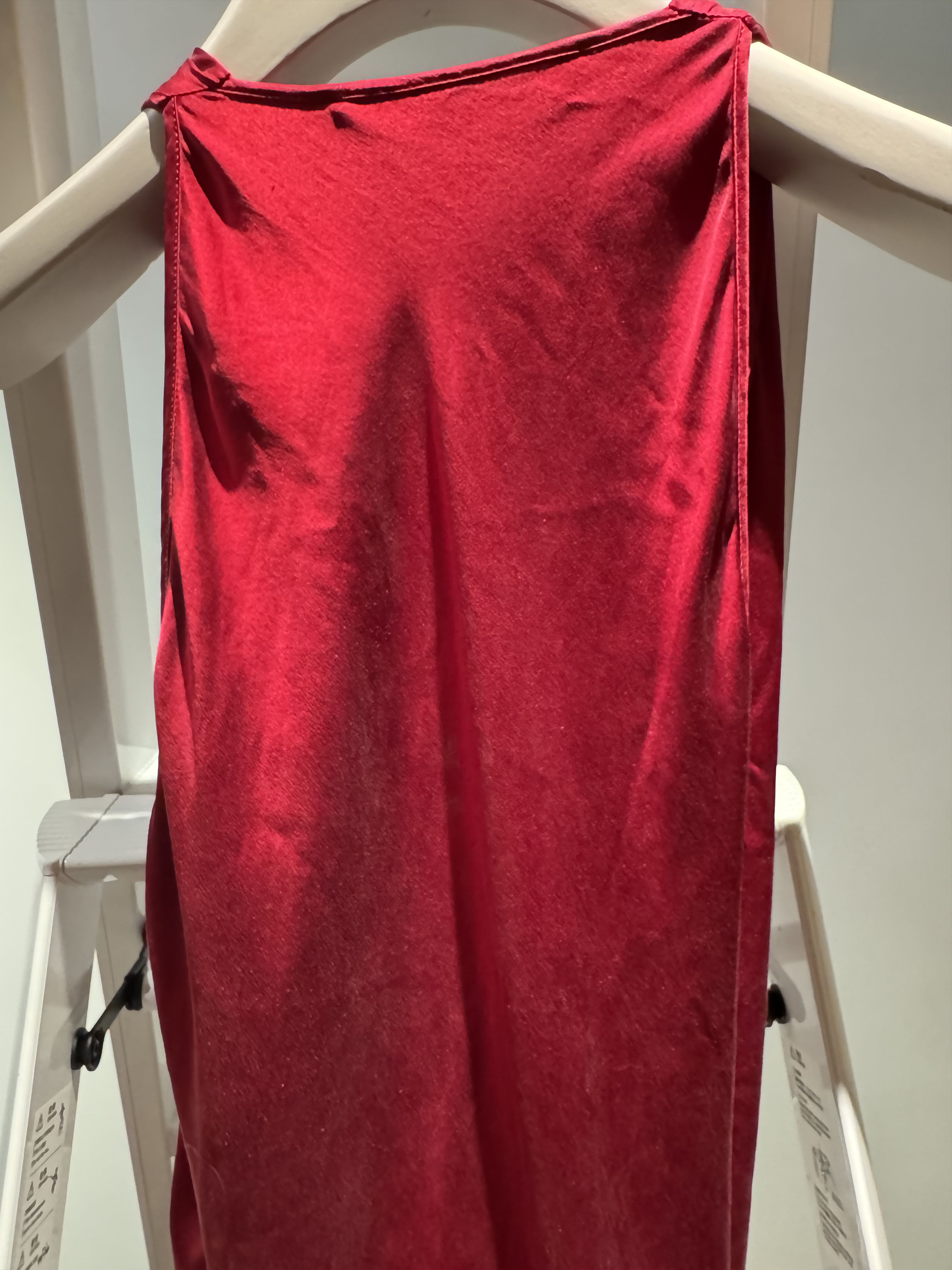 Urban Zen Urban Zen Draped Scarlet Silk Dress Size XS / US 0-2 / IT 36-38 - 3 Thumbnail