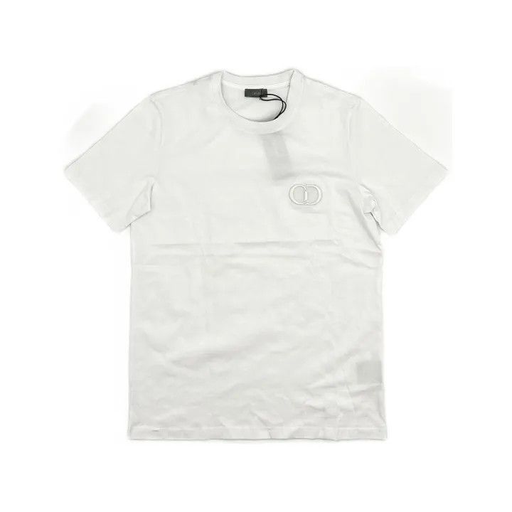 Other Dior Embroidered Logo Casual White T-Shirt 0079-2507 Size US XS / EU 42 / 0 - 2 Thumbnail