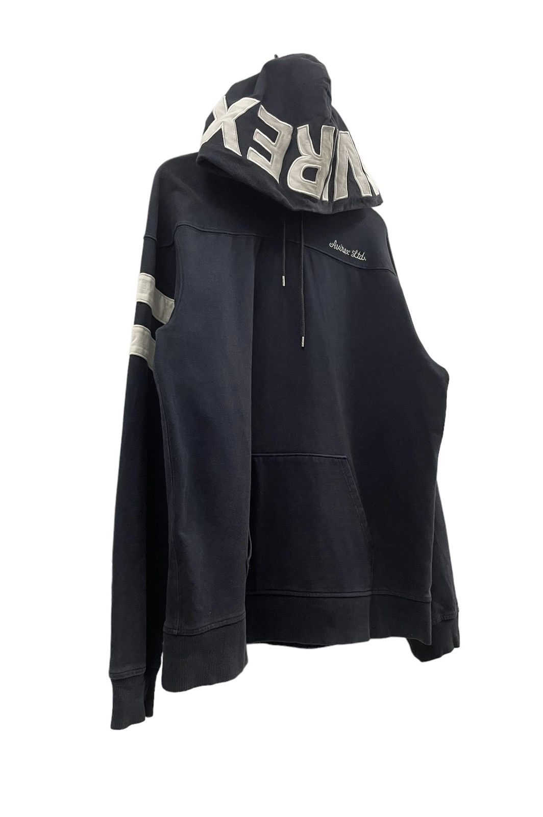 Avirex Vintage Avirex Spellout Hoodie Embroidery Logo Size US L / EU 52-54 / 3 - 2 Thumbnail