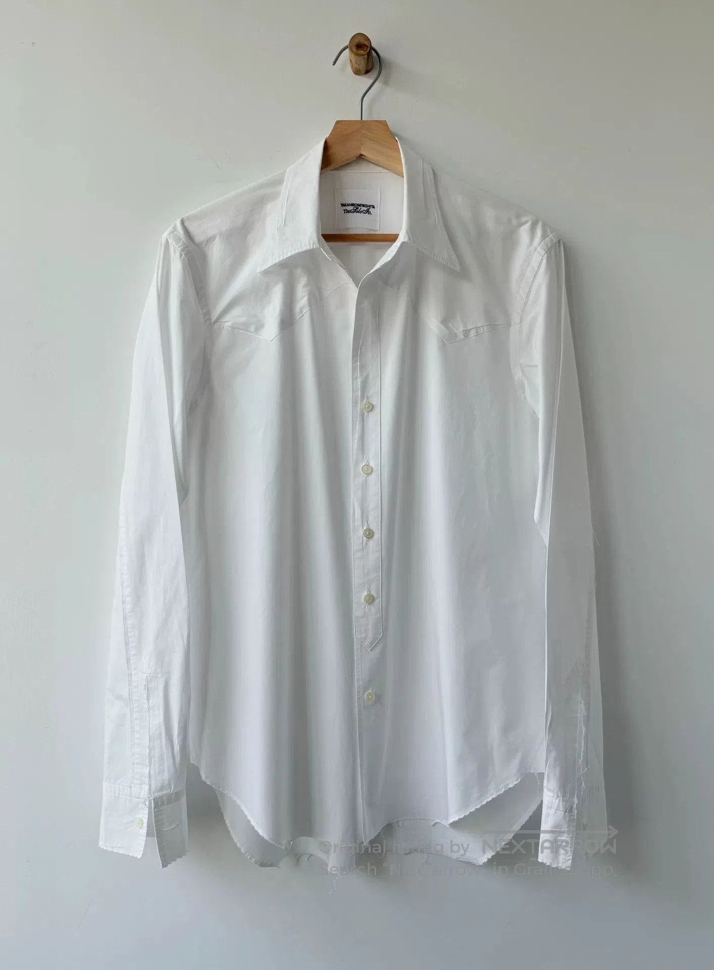 takahiromiyashita white western shirt.