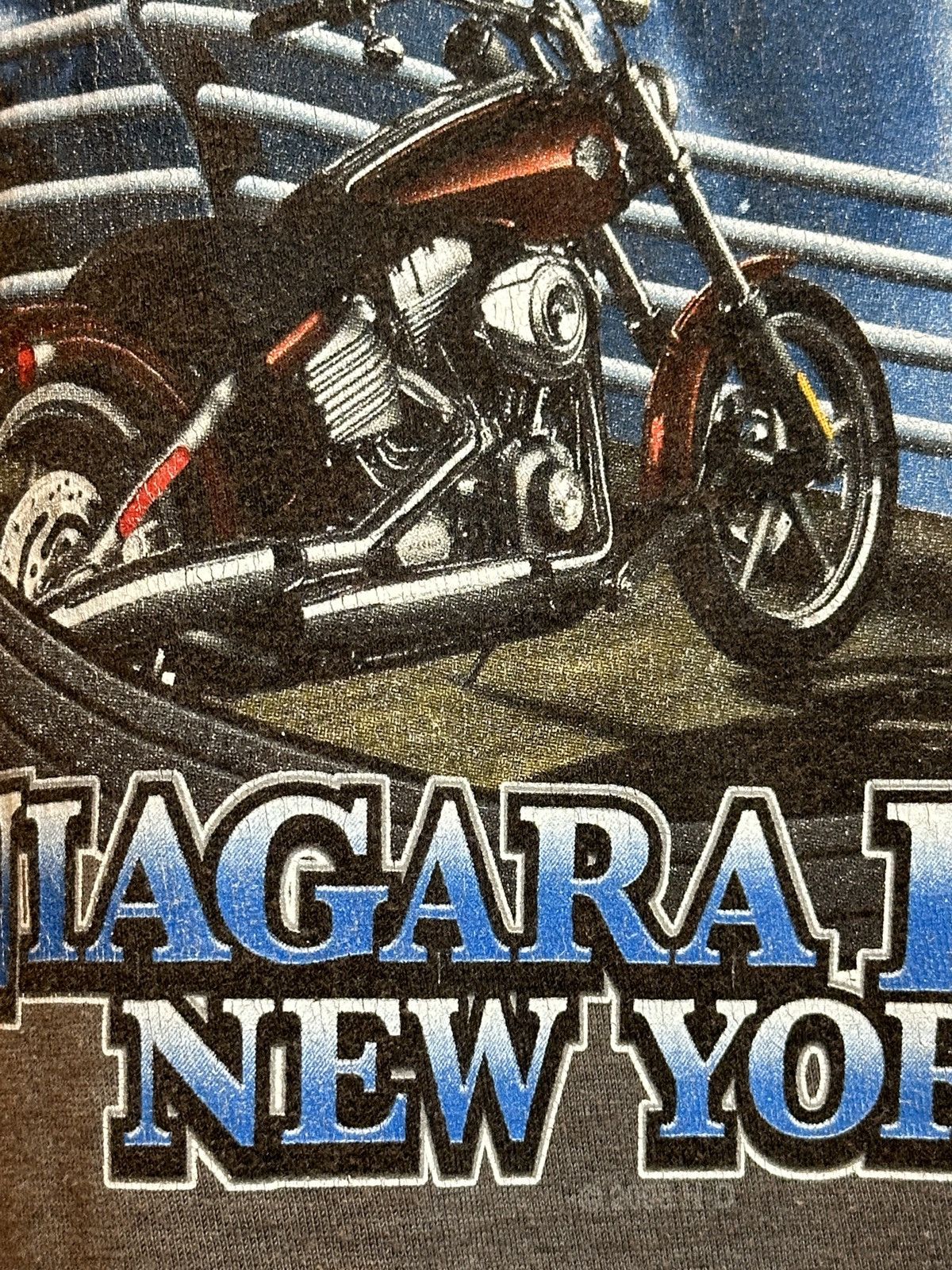 Harley Davidson *RARE* Harley Davidson Niagara Falls New York USA T-Shirt Size US L / EU 52-54 / 3 - 5 Thumbnail