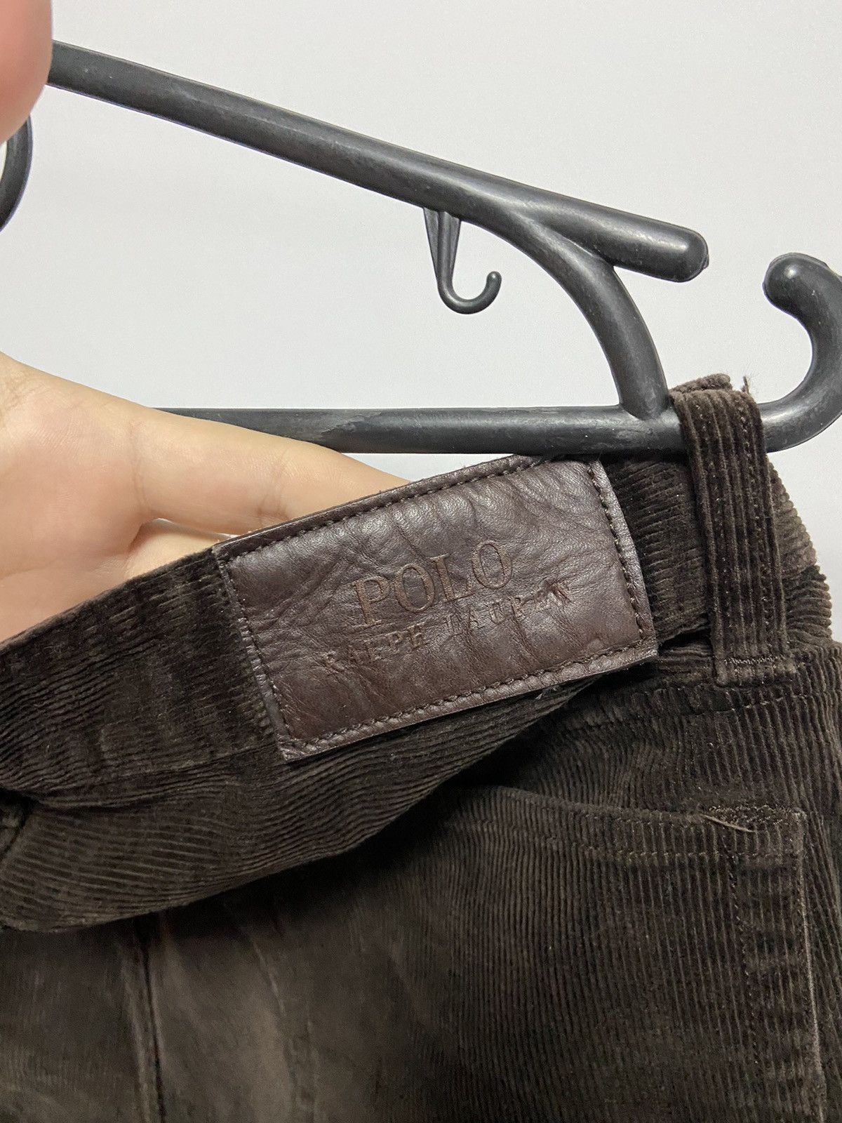 Polo Ralph Lauren × Vintage Polo Ralph Lauren corduroy pants pocket small Logo Size US 34 / EU 50 - 8 Thumbnail