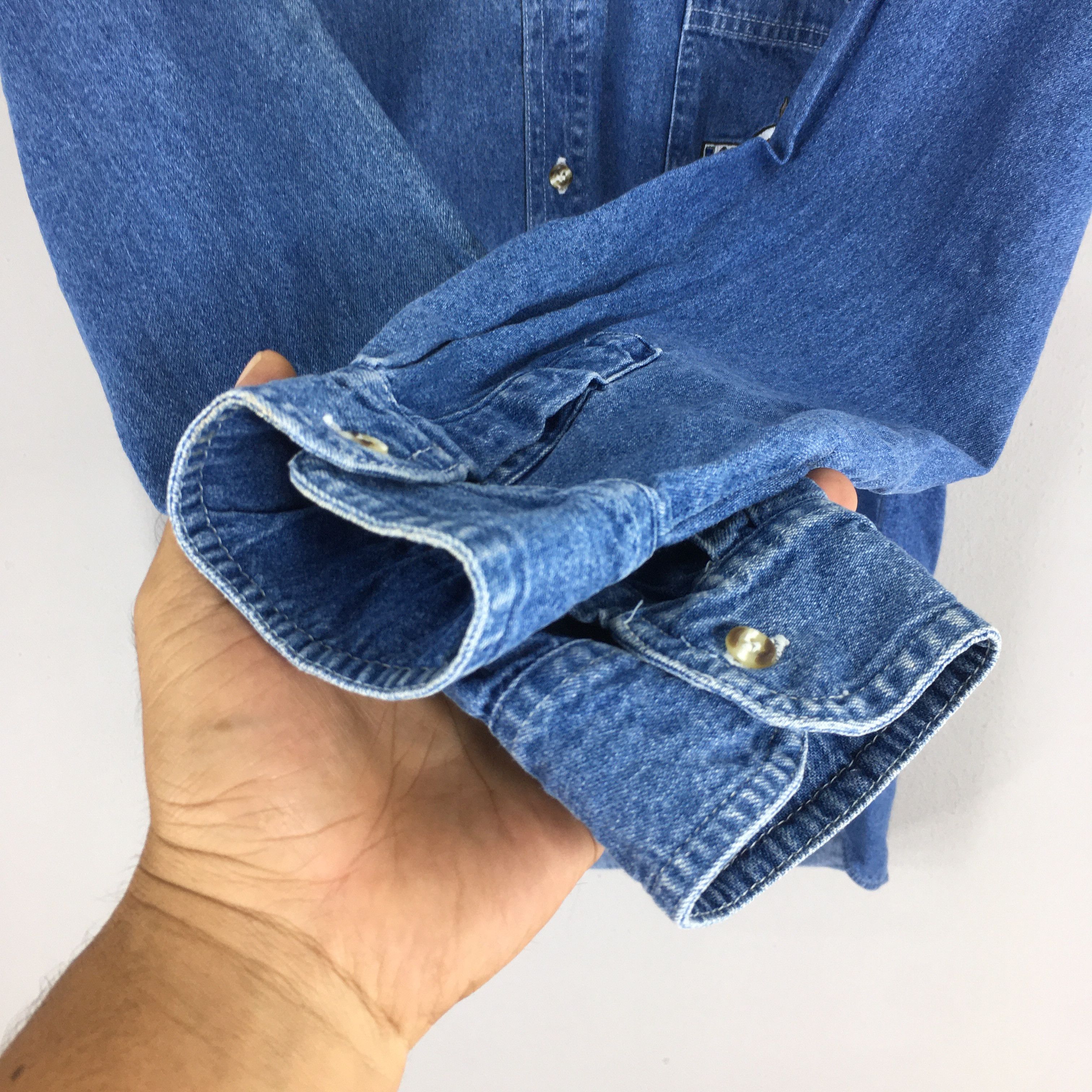 Warner Bros Vintage 90s Looney Tunes Warner Bros Studio Denim Medium Size US M / EU 48-50 / 2 - 4 Thumbnail