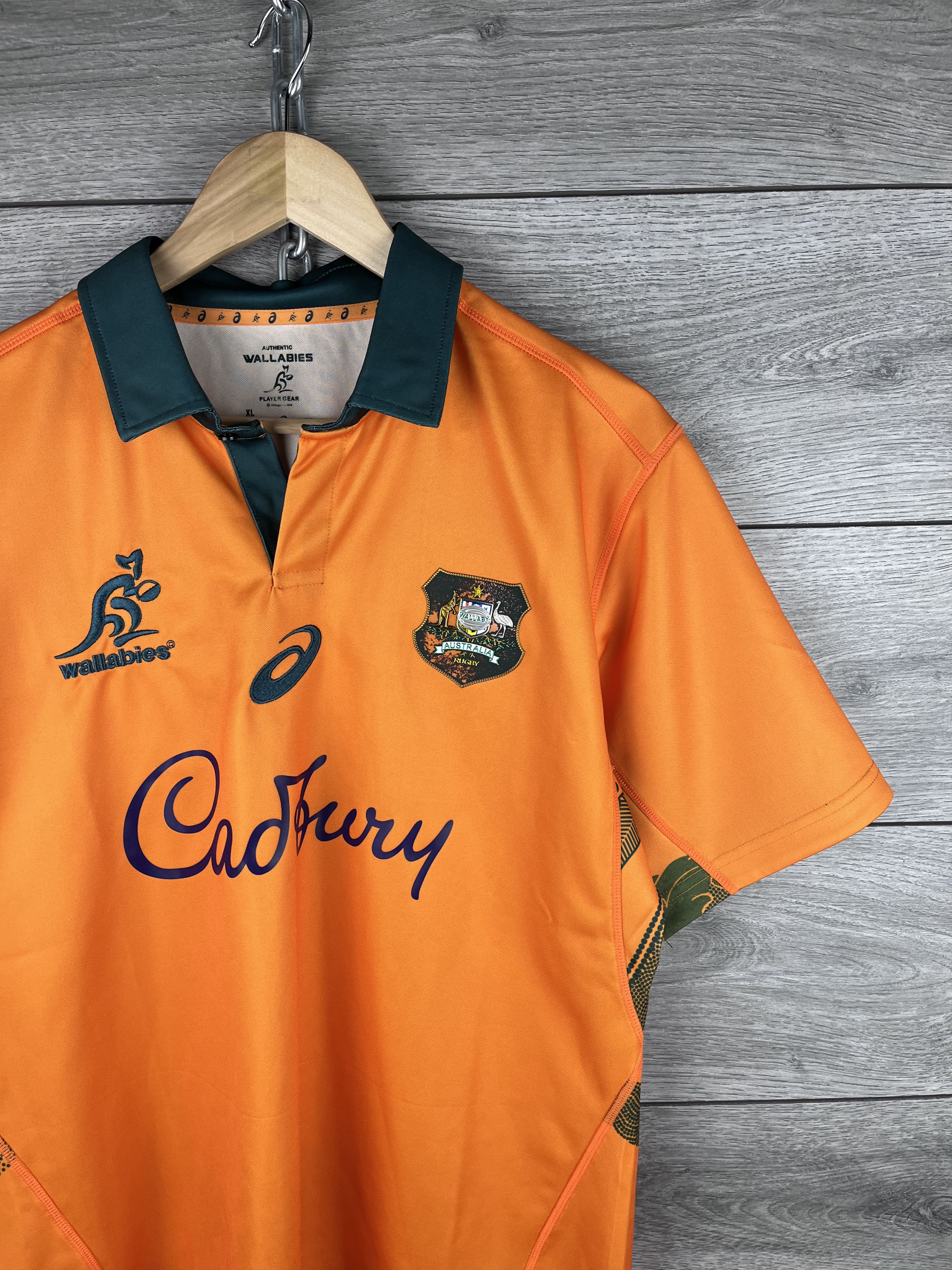 Reebok Wallabies rugby t-shirt Australia Size US XL / EU 56 / 4 - 2 Thumbnail