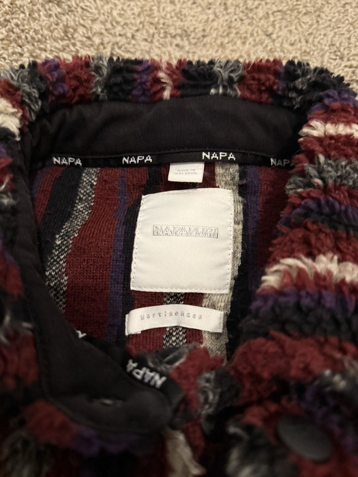 Martine Rose × Napapijri Martine Rose x Napapajiri fleece button up Size US M / EU 48-50 / 2 - 2 Thumbnail