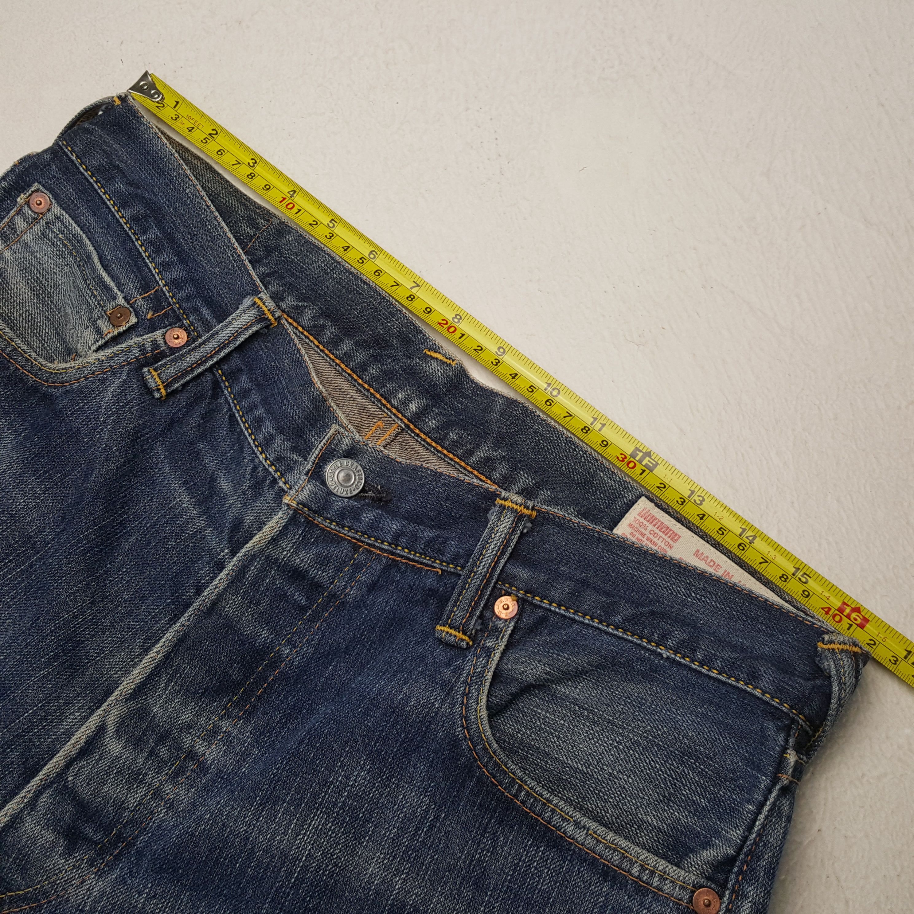 Evisu Evisu Japanese Brand Custom Daicock Jeans RR10 Size US 33 - 7 Thumbnail