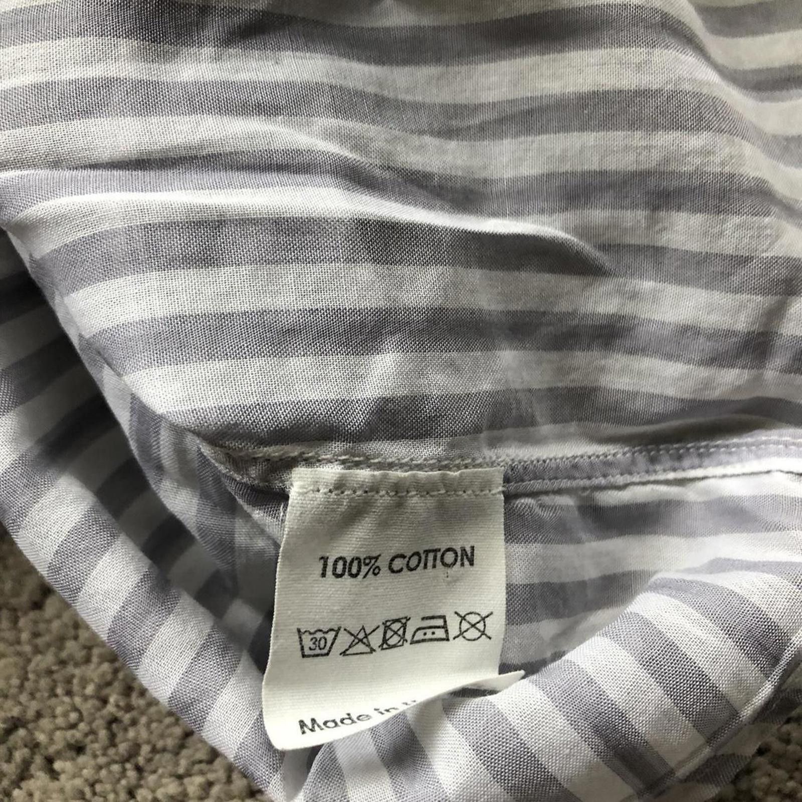 Dries Van Noten Dries Van Noten Striped Short Sleeve Button Up Shirt Size US M / EU 48-50 / 2 - 4 Thumbnail