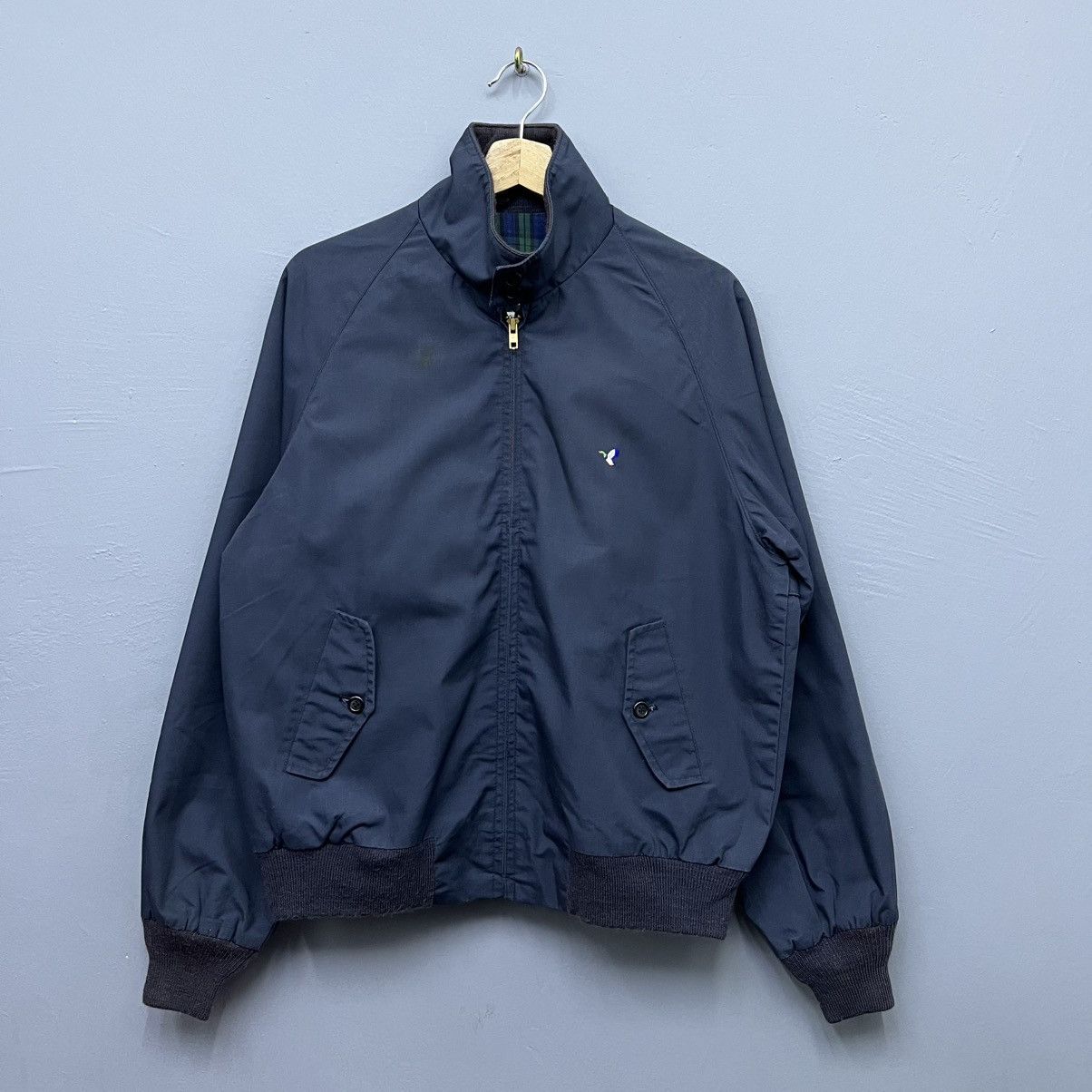 Vintage Vintage 90s Flying Scotsman Bomber Harrington Jacket Size L Size US L / EU 52-54 / 3 - 1 Thumbnail