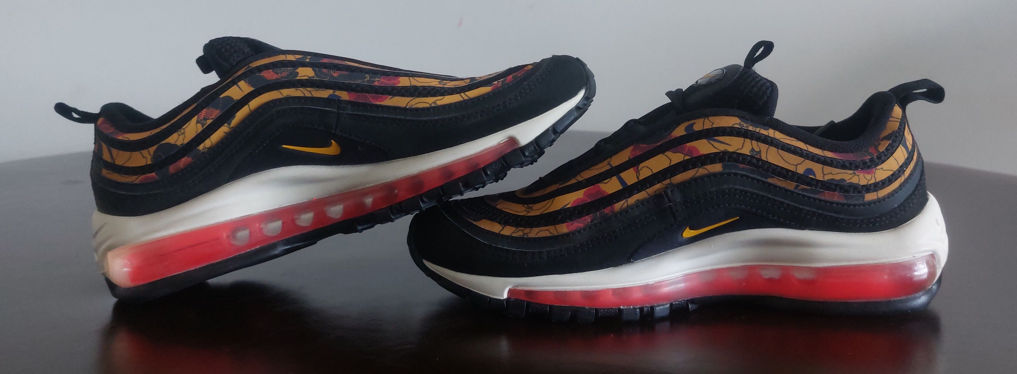 Nike Nike Air Max 97 SE Gold Floral Size US 6.5 / IT 36.5 - 7 Thumbnail