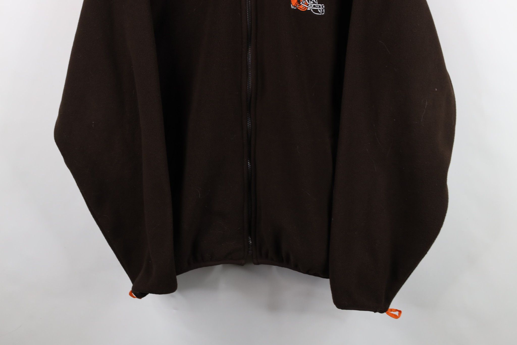 Vintage Vintage 2 In 1 Cleveland Football Hooded Jacket Orange Size US XL / EU 56 / 4 - 13 Thumbnail