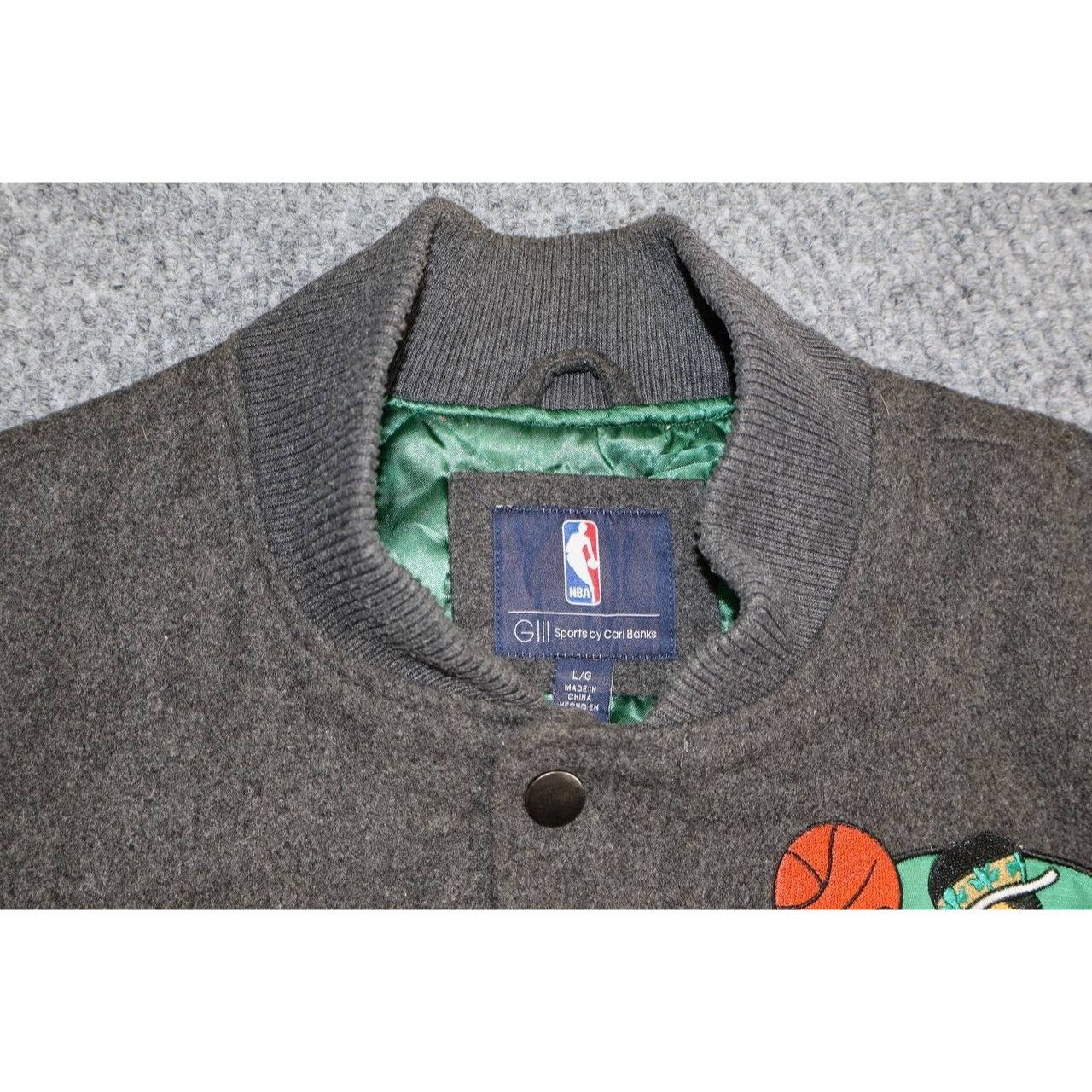 G-III Boston Celtics G-III Carl Banks NBA Coat Jacket Men's Large Size US L / EU 52-54 / 3 - 3 Thumbnail