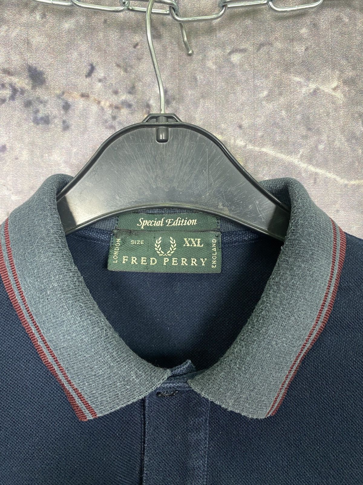 Fred Perry Men’s Fred Perry Long Sleeve Polo Vintage Casual Size XXL Size US XXL / EU 58 / 5 - 5 Thumbnail