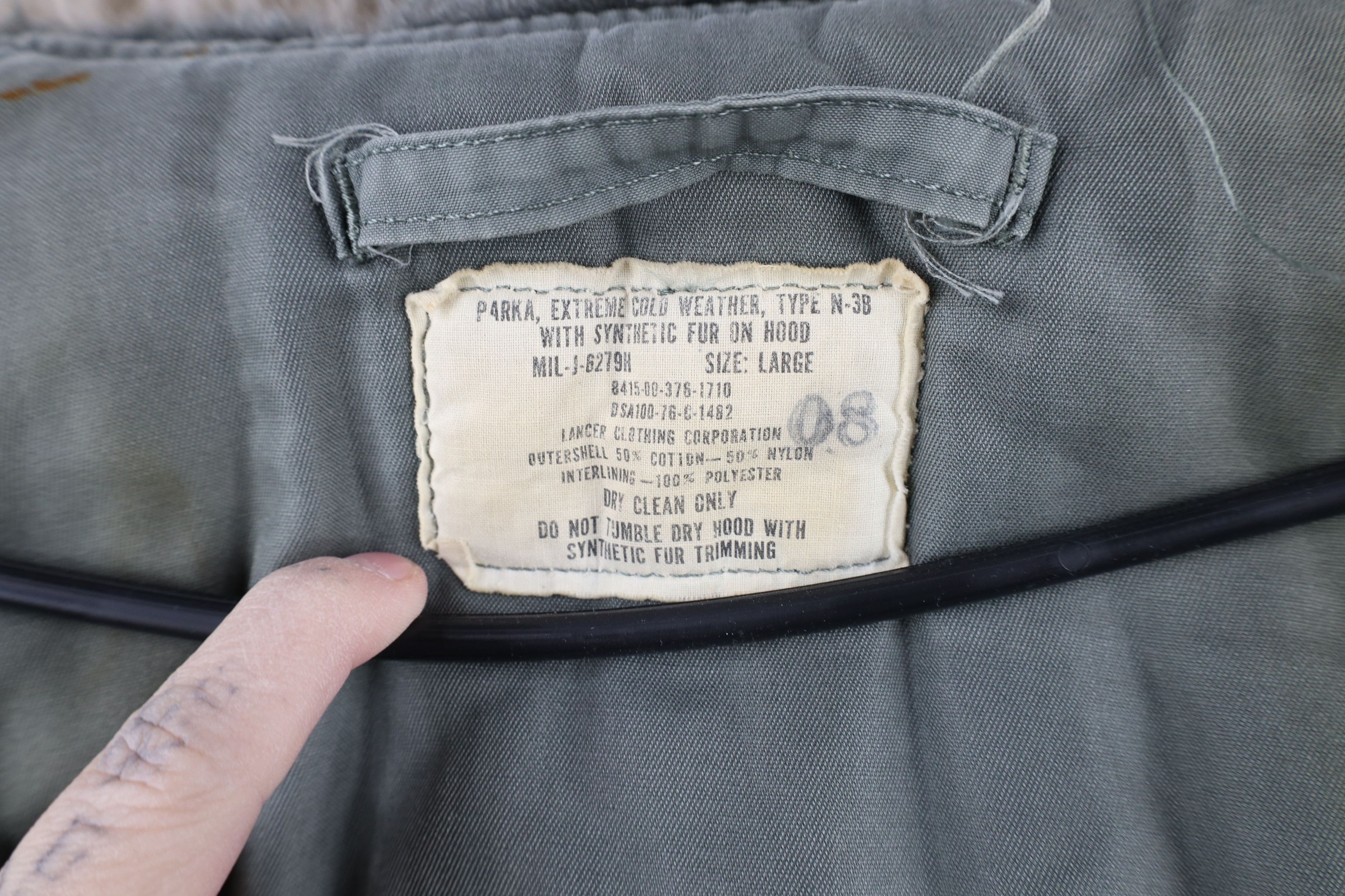 Vintage Vintage 70s Vietnam War Cold Weather N3B Parka Jacket Size US L / EU 52-54 / 3 - 12 Thumbnail