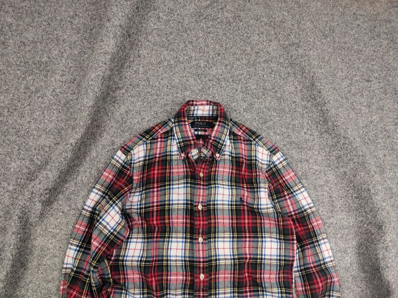 Flannel Vintage Polo Ralph Lauren Flannel Shirt Y2K Style Custom fit Size US S / EU 44-46 / 1 - 2 Thumbnail