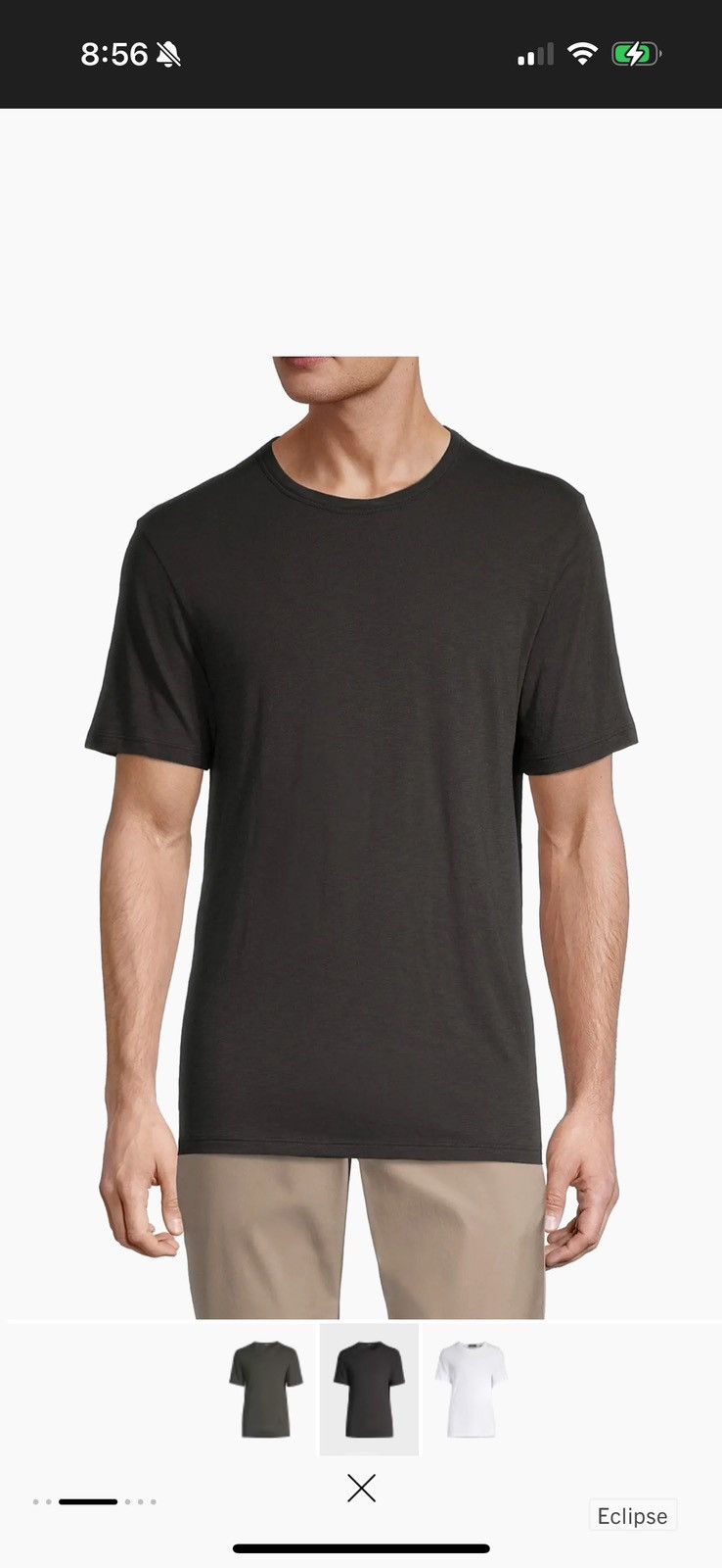 Theory Theory Essential Short-Sleeve Cotton T-Shirt Size US L / EU 52-54 / 3 - 8 Thumbnail