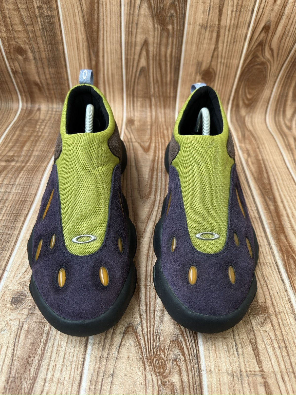 Brain Dead × Oakley Brain Dead x Oakley Factory Team Flesh - Blue/Brown/Lime Size US 10.5 / EU 43-44 - 2 Thumbnail
