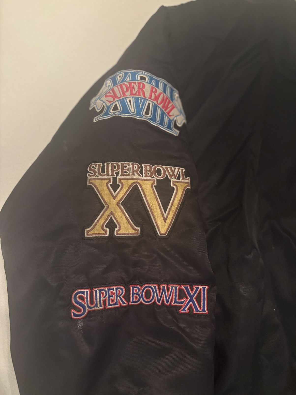NFL Raiders super bowl jacket Size US XL / EU 56 / 4 - 2 Thumbnail