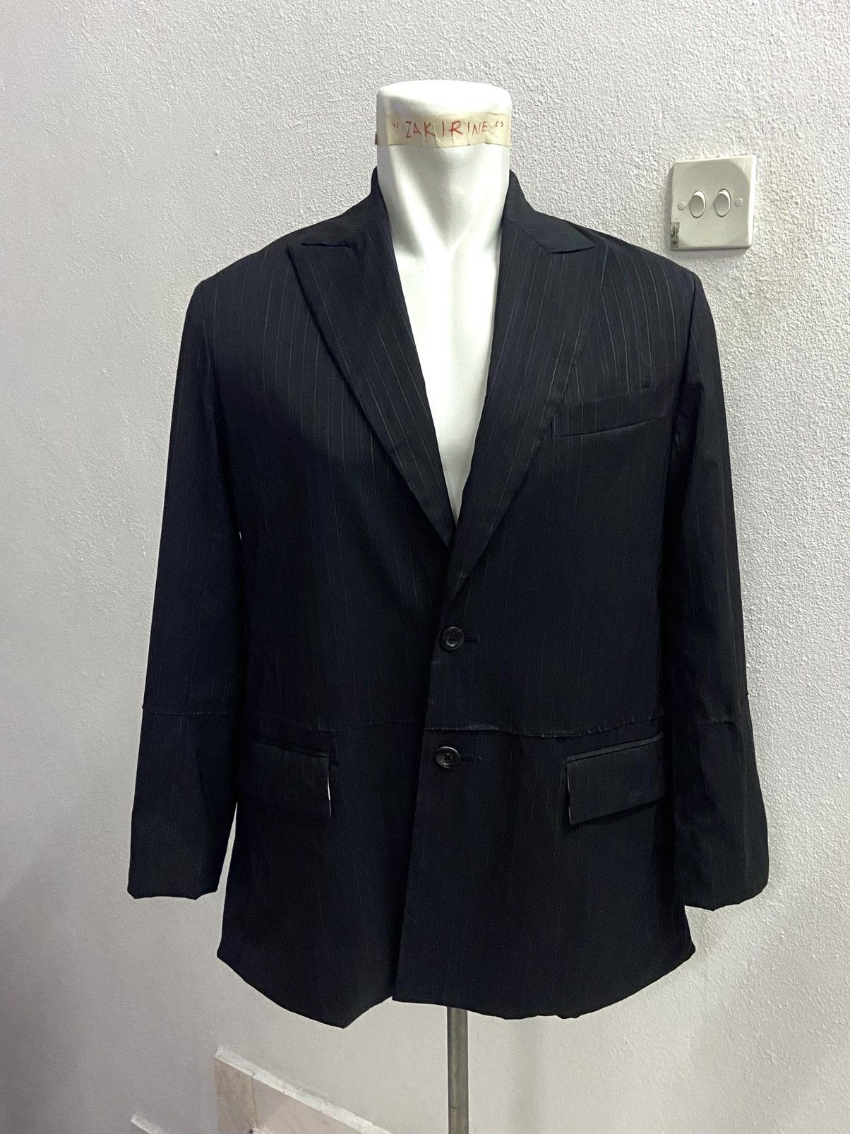 JieDa JIEDA 21S CUT OFF TAILORED JAGKET Size US S / EU 44-46 / 1 - 4 Thumbnail