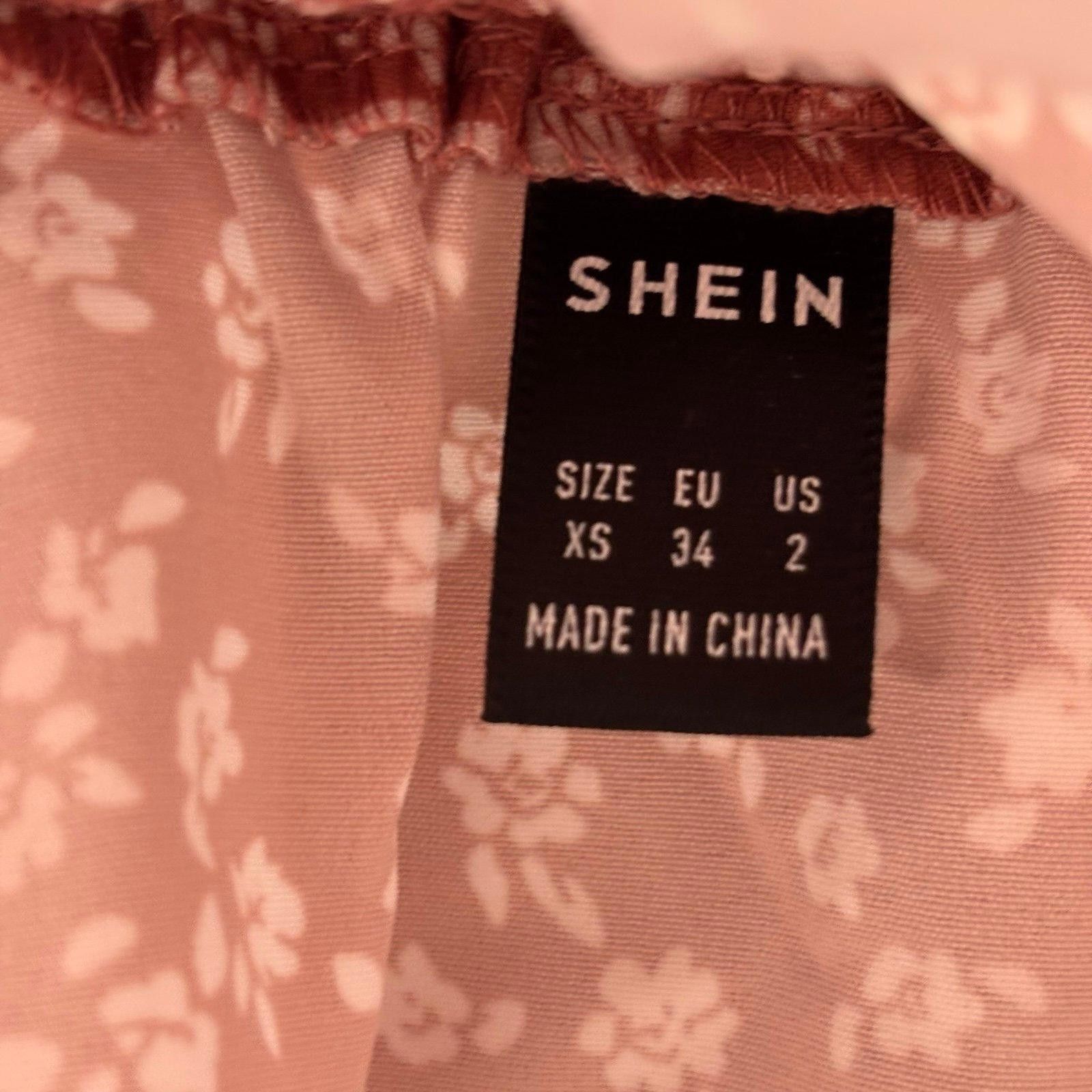 Shein SHEIN Floral Print Tiered Skirt XS Size 26" / US 2 / IT 38 - 4 Thumbnail