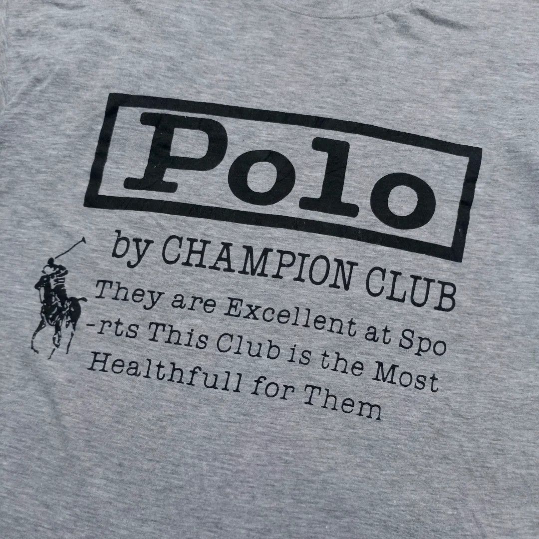 Polo Ralph Lauren Vintage Polo by champion club Size US S / EU 44-46 / 1 - 2 Thumbnail