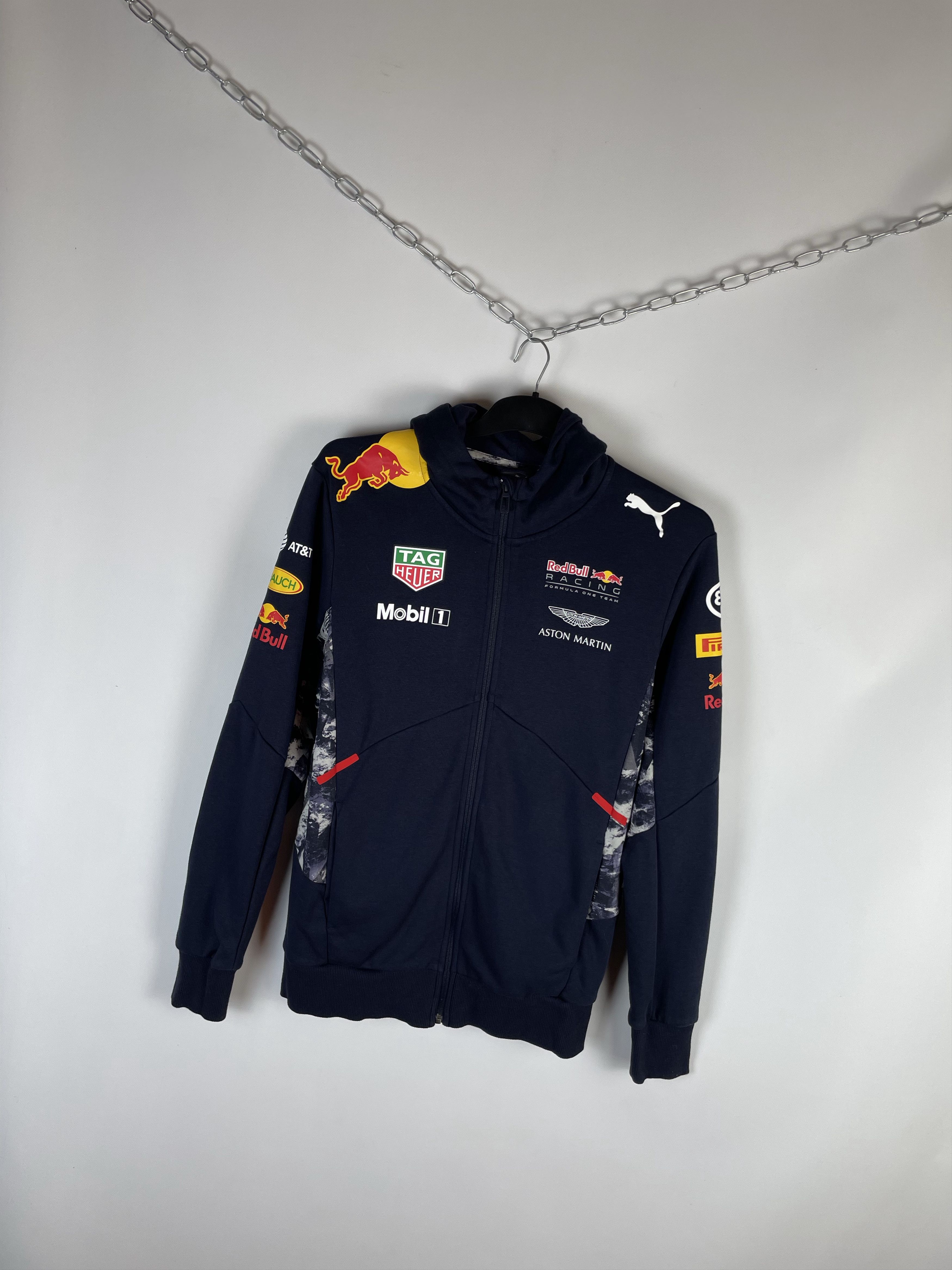 Puma × Red Bull Puma Aston Martin Red Bull Racing Hoodie Full Zip Size US M / EU 48-50 / 2 - 2 Thumbnail
