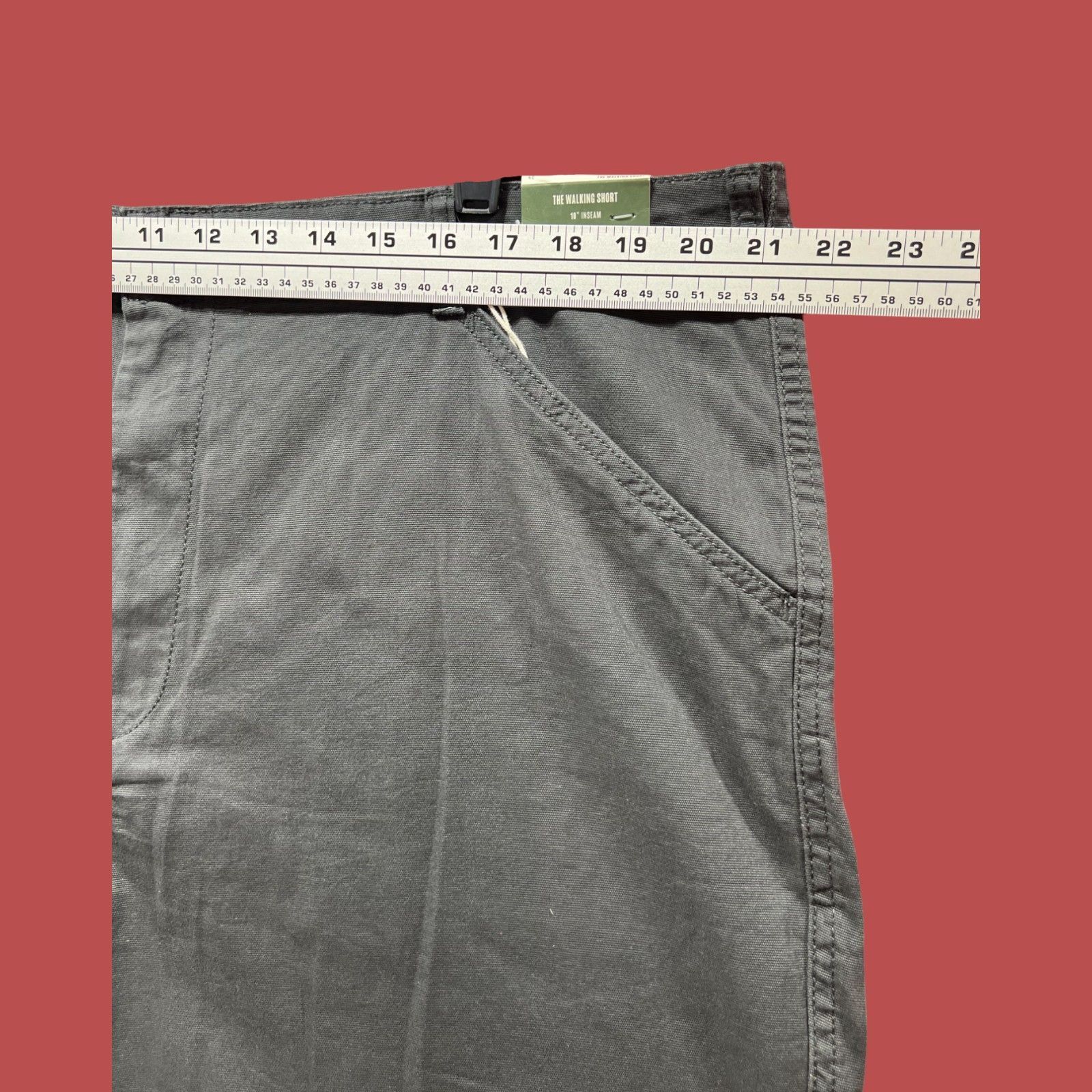 Other Mutual Weave - Men's 10" Inseam Canvas Walking Shorts - Pira Size US 42 / EU 58 - 5 Thumbnail