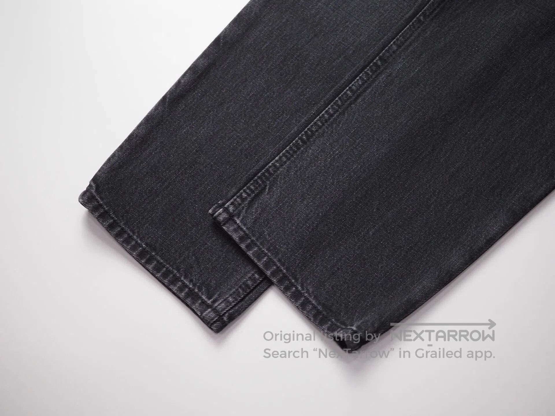 Prada black distressed prada triangle logo jeans. Size US 30 / EU 46 - 5 Thumbnail