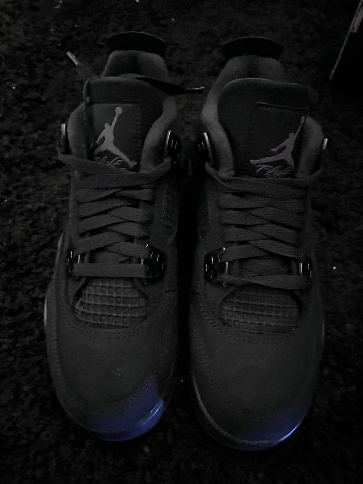 Jordan Brand Black cats 4s Size US 5 / EU 37 - 1 Thumbnail