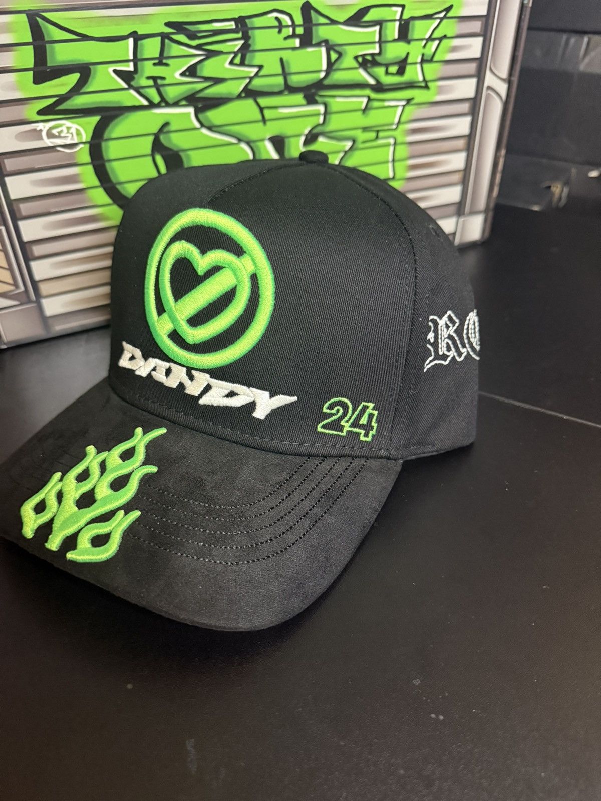 Other Dandy Hats X Fuerza Regida Glow In The Dark Size ONE SIZE - 2 Thumbnail