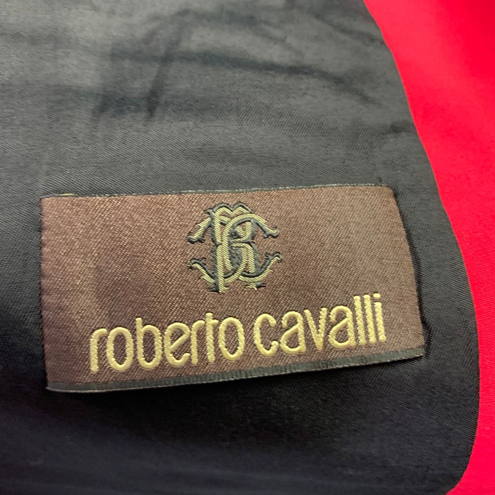 Roberto Cavalli ROBERTO CAVALLI Size 38 Red Raspberry Wool Blend Sport Coat Size 38R - 7 Thumbnail