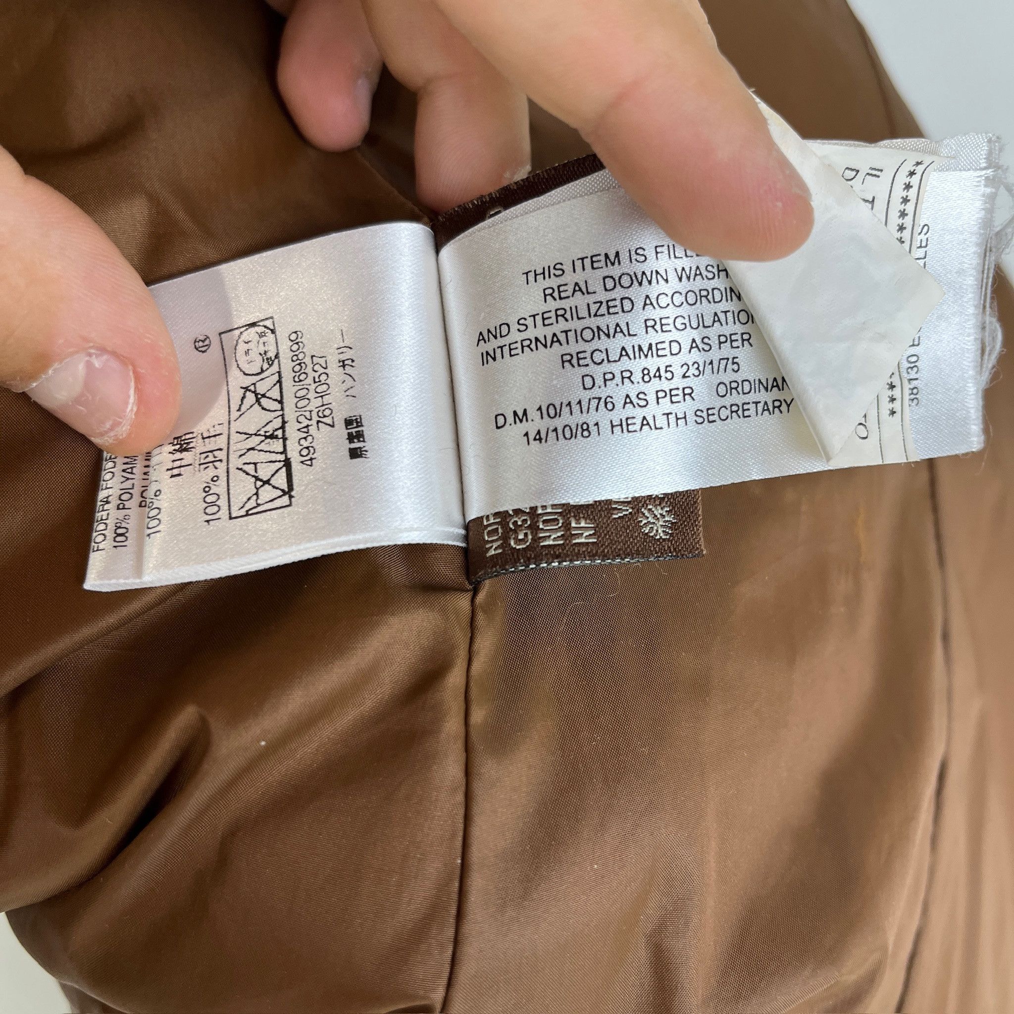 Moncler Piumino Parka Moncler Con Cintura – 4 Size US XL / EU 56 / 4 - 9 Thumbnail