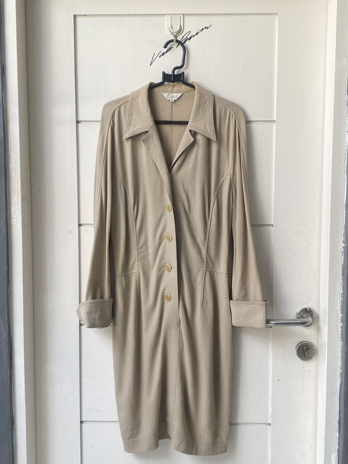 Dior DIOR Mademeiselle Midi Dress Size XS / US 0-2 / IT 36-38 - 1 Thumbnail