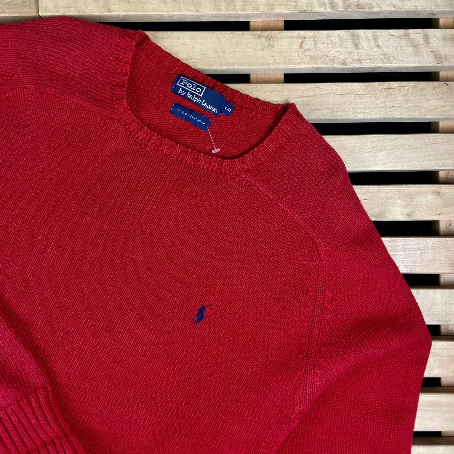 Polo Ralph Lauren Mens Sweater Polo Ralph Lauren Vintage Size XXL 2XL Size US XXL / EU 58 / 5 - 2 Thumbnail