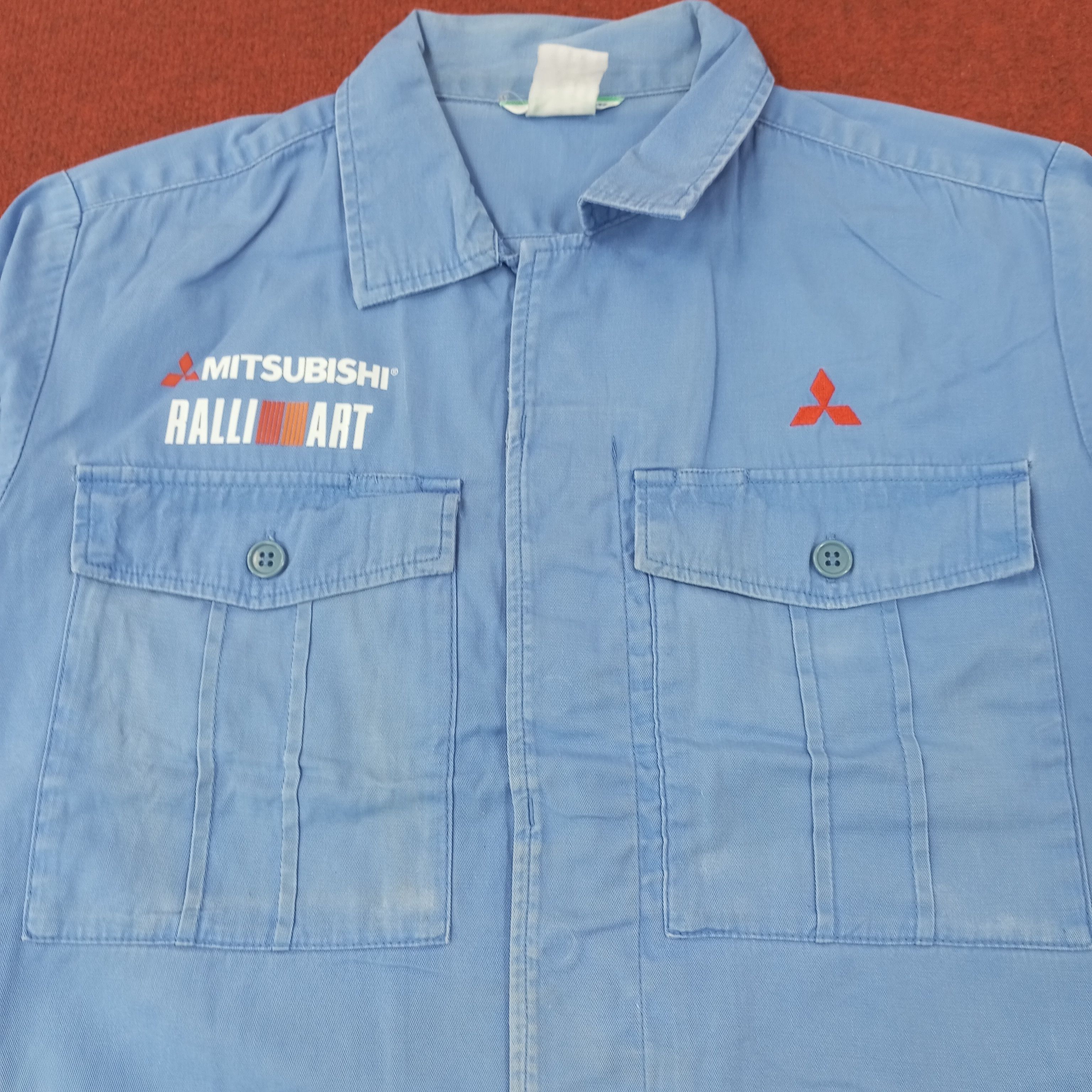 Japanese Brand × Vintage Mitsubihsi Ralli Art Motorsports Custom Jacket c222n18 Size US S / EU 44-46 / 1 - 4 Thumbnail