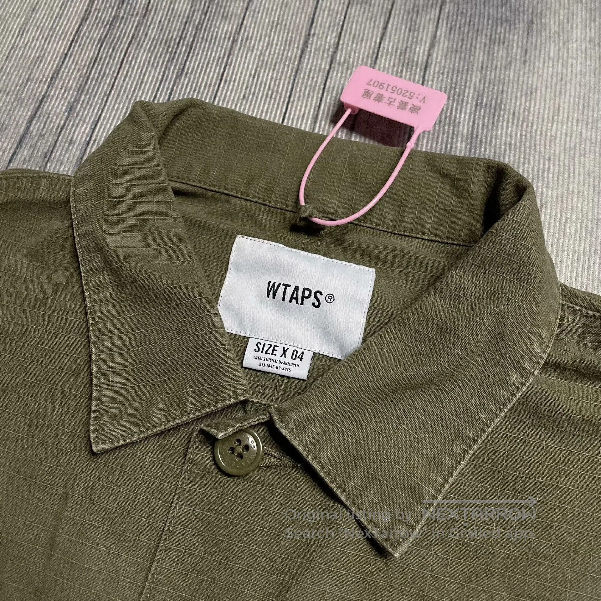 Wtaps WTAPS 19SS BUDS RIPSTOP SHIRT. Size US XL / EU 56 / 4 - 4 Thumbnail