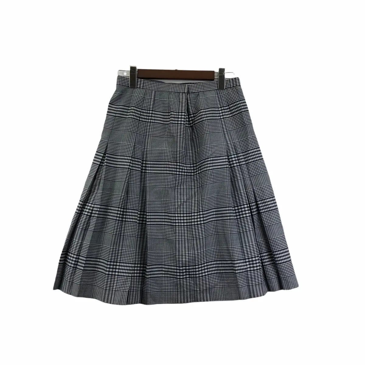 Vintage GOR’RAY UNITED KINGDOM Trevira Fabric Nova Check Midi Skirt Size 30" / US 8 / IT 44 - 1 Thumbnail
